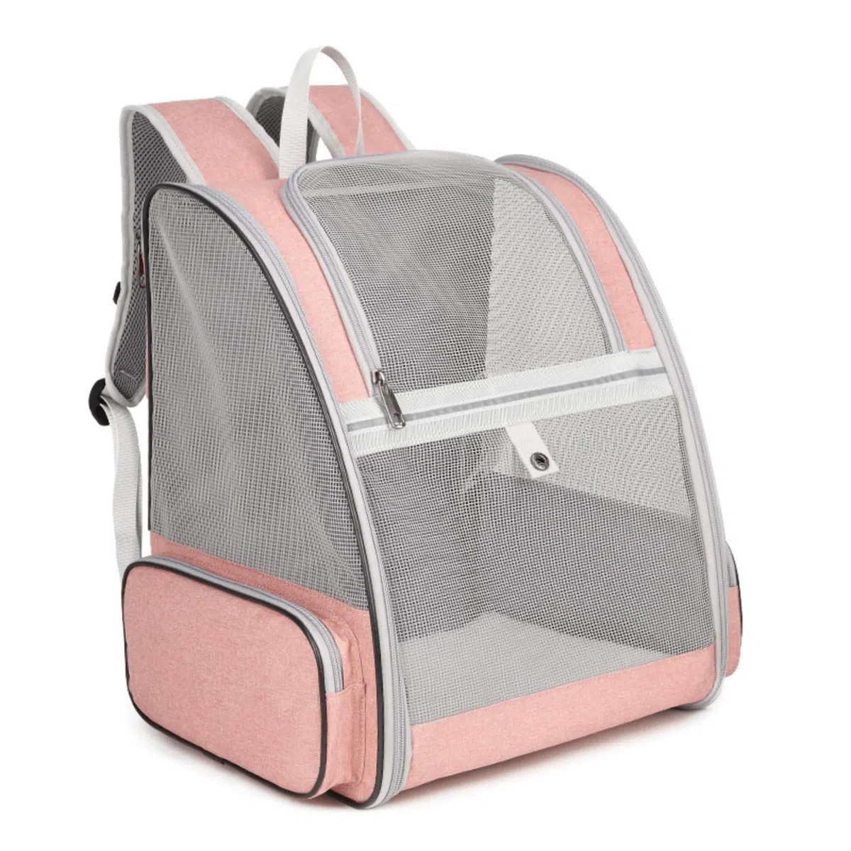 Mochila transportadora para mascotas aprobada por aerolíneas diseño de cápsula espacial malla ventilada bolso viaje cómodo perros pequeños gatos cachorros gatitos y conejos ideal excursiones campament