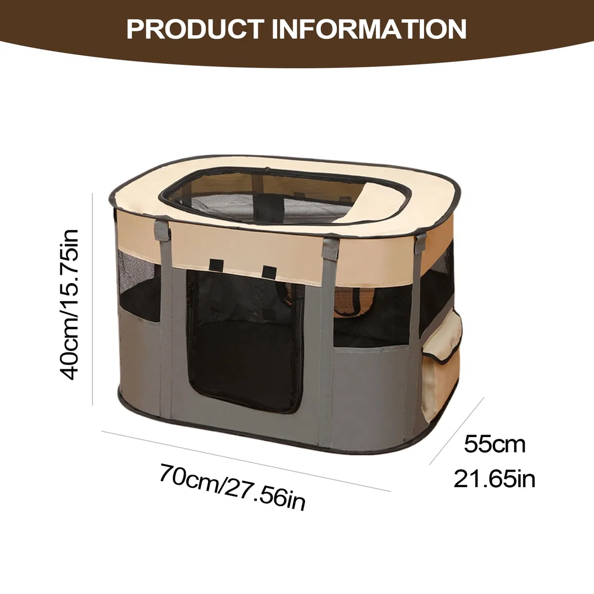 Corral para Mascotas,Parque Plegable para Perros | Tienda Transportable para Gatos De Viaje Camping Hogar Jardín Exterior Interior Juguetes