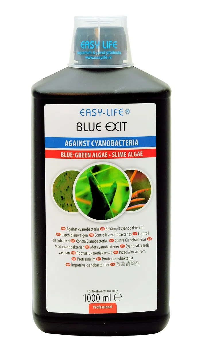 Easy-Life BLU1000 Blue Exit Tratamiento contra Cianobacterias en Acuarios de Agua Dulce, 1000ml