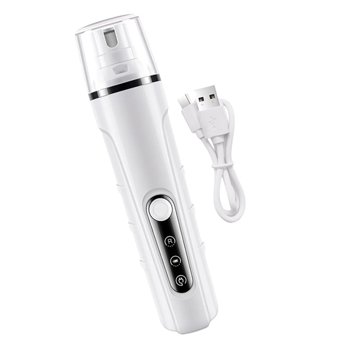 Molinillo de uñas para perros grandes, Quiet Pet Nail Grinder, LED Light Nail Grinder, Easy-To-Use Dog Nail Grinder, Pet Grooming Tool, Pet Nail Grinding Machine, Electric Nail File For Pets