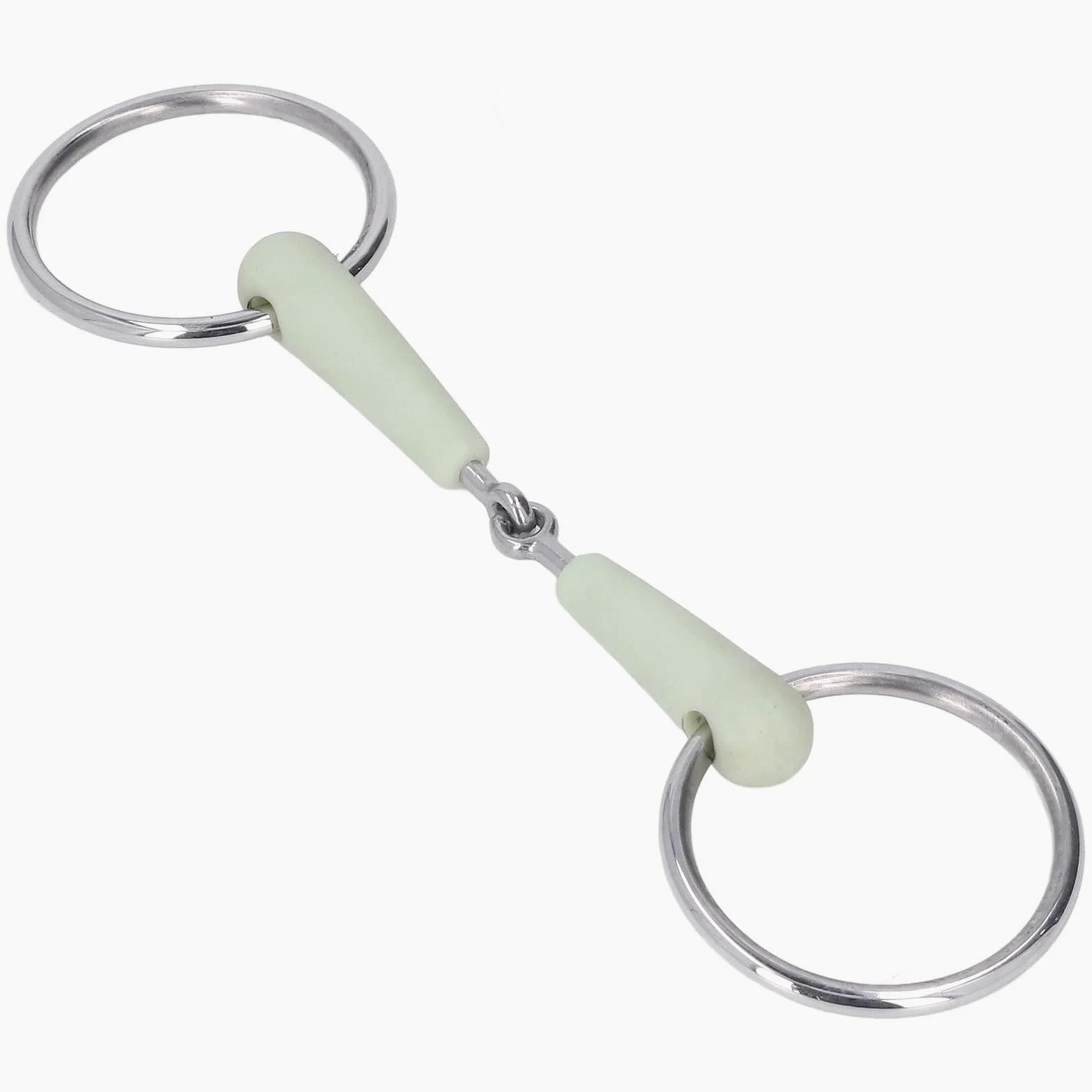 Freno de Caballo 130mm con Cadena Acero Inoxidable Equipo de Entrenamiento para Equitación Frenos para Caballos Herrajes para Montar