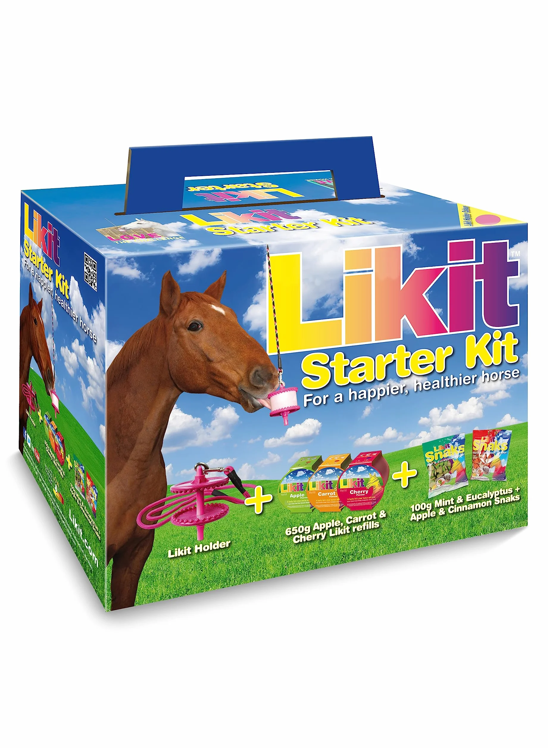 Kit de principiante Likit (TM) para caballos, transparente