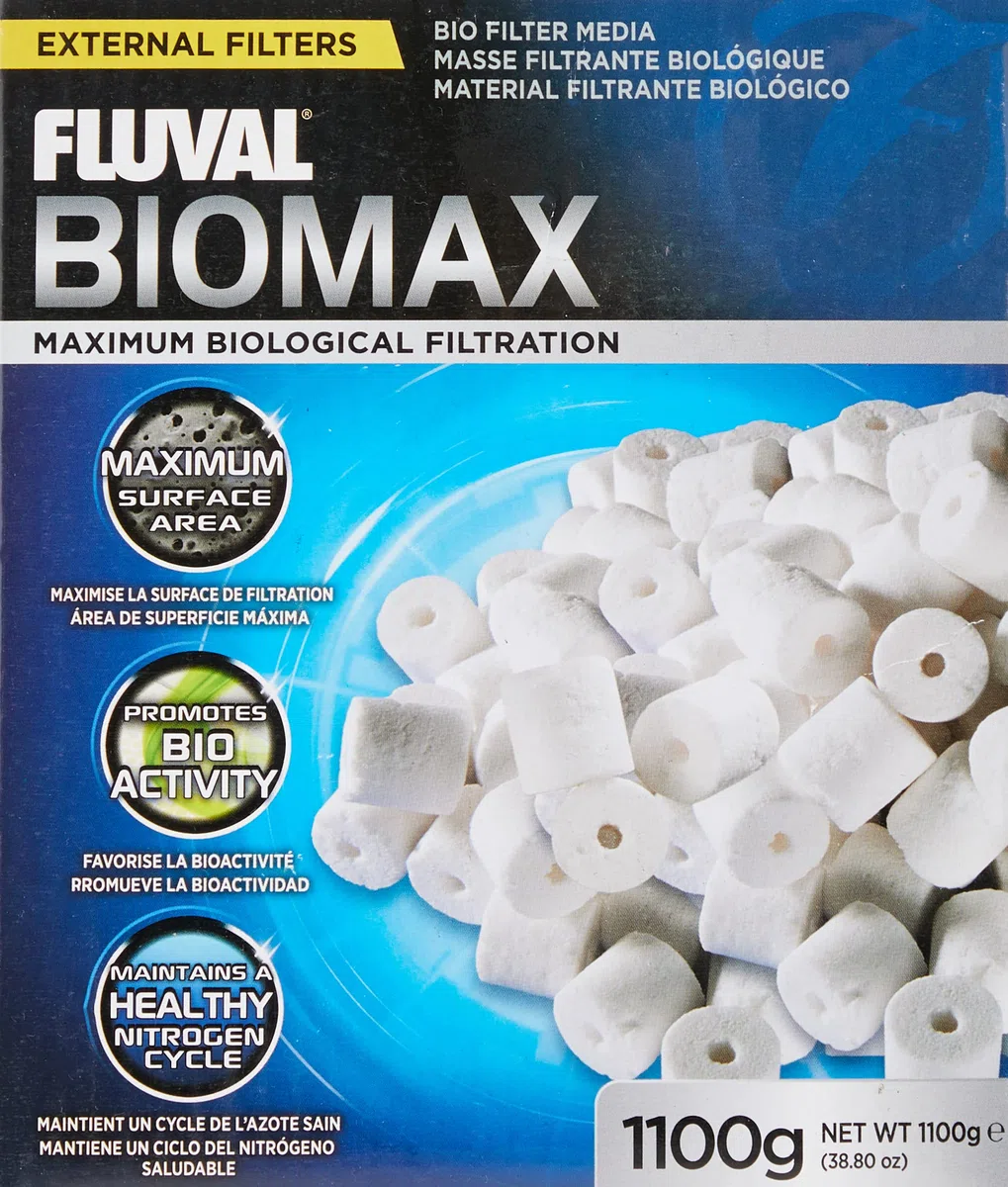 Fluval Elemento para Carga Biológica Biomax, 1100 grs