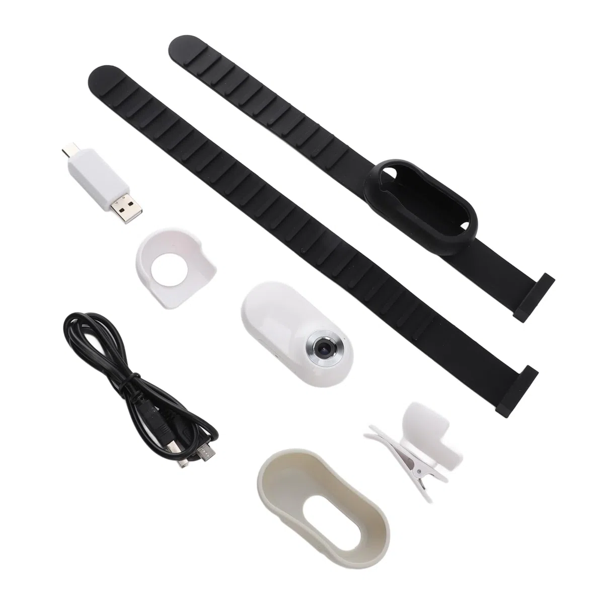 Collar de Cámara para Gatos, Cámara para Collar de Gato HD 1080P, Cámara Gran Angular para Gatos con Pantalla LCD para Perros y Gatos