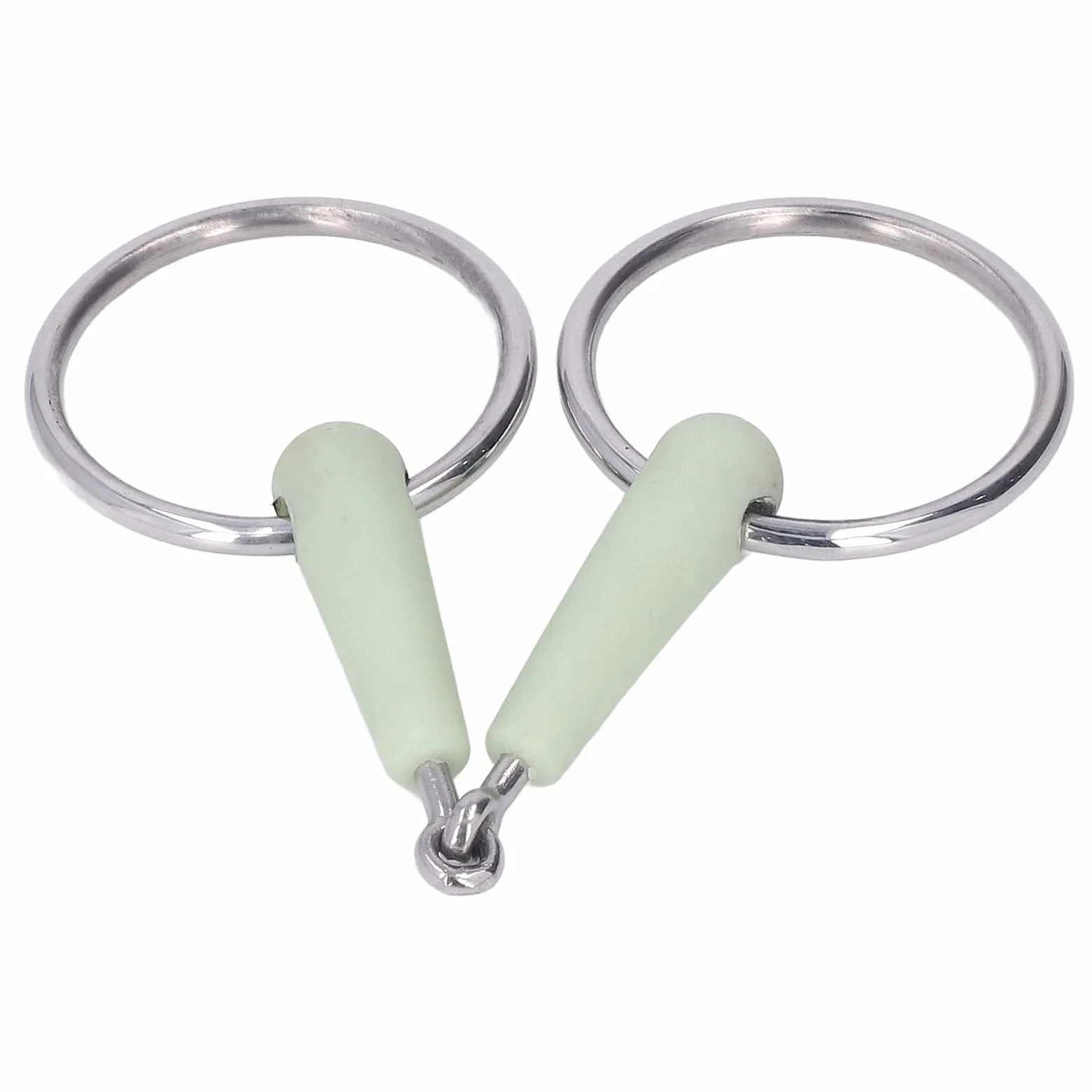 Freno de Caballo 130mm con Cadena Acero Inoxidable Equipo de Entrenamiento para Equitación Frenos para Caballos Herrajes para Montar