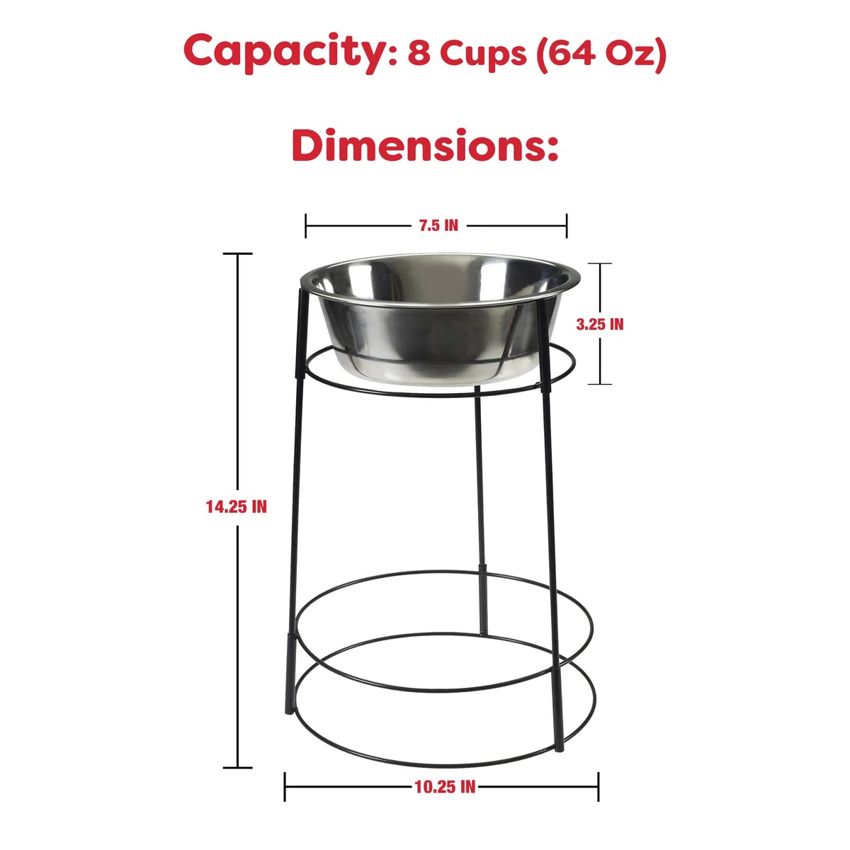 Hi-Rise Single Diner 2 QT thical Pet 5857E
