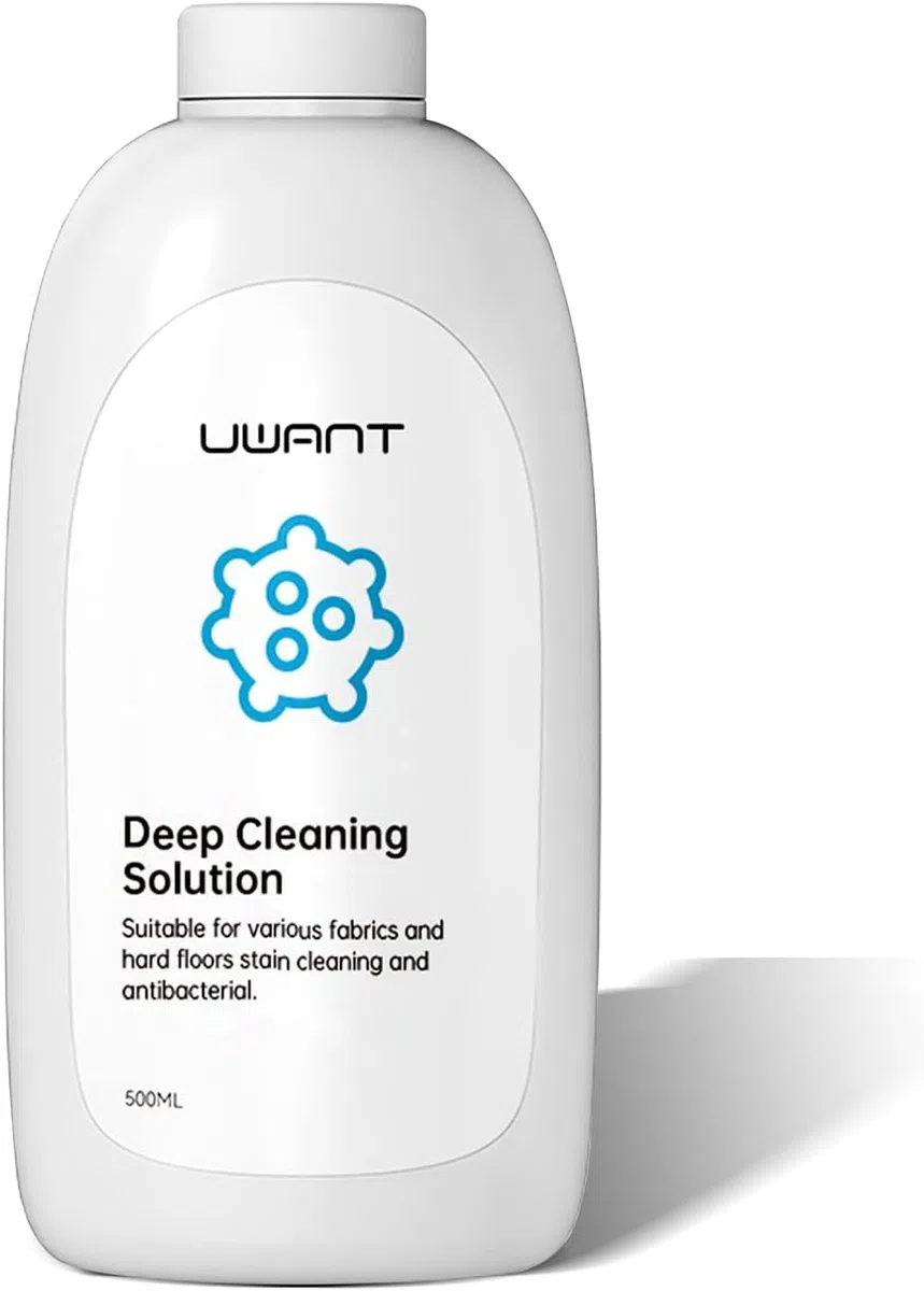 Solución de limpieza multi-superficie UWANT para mascotas 500 ml | Para la serie B100. Limpieza profunda de manchas persistentes