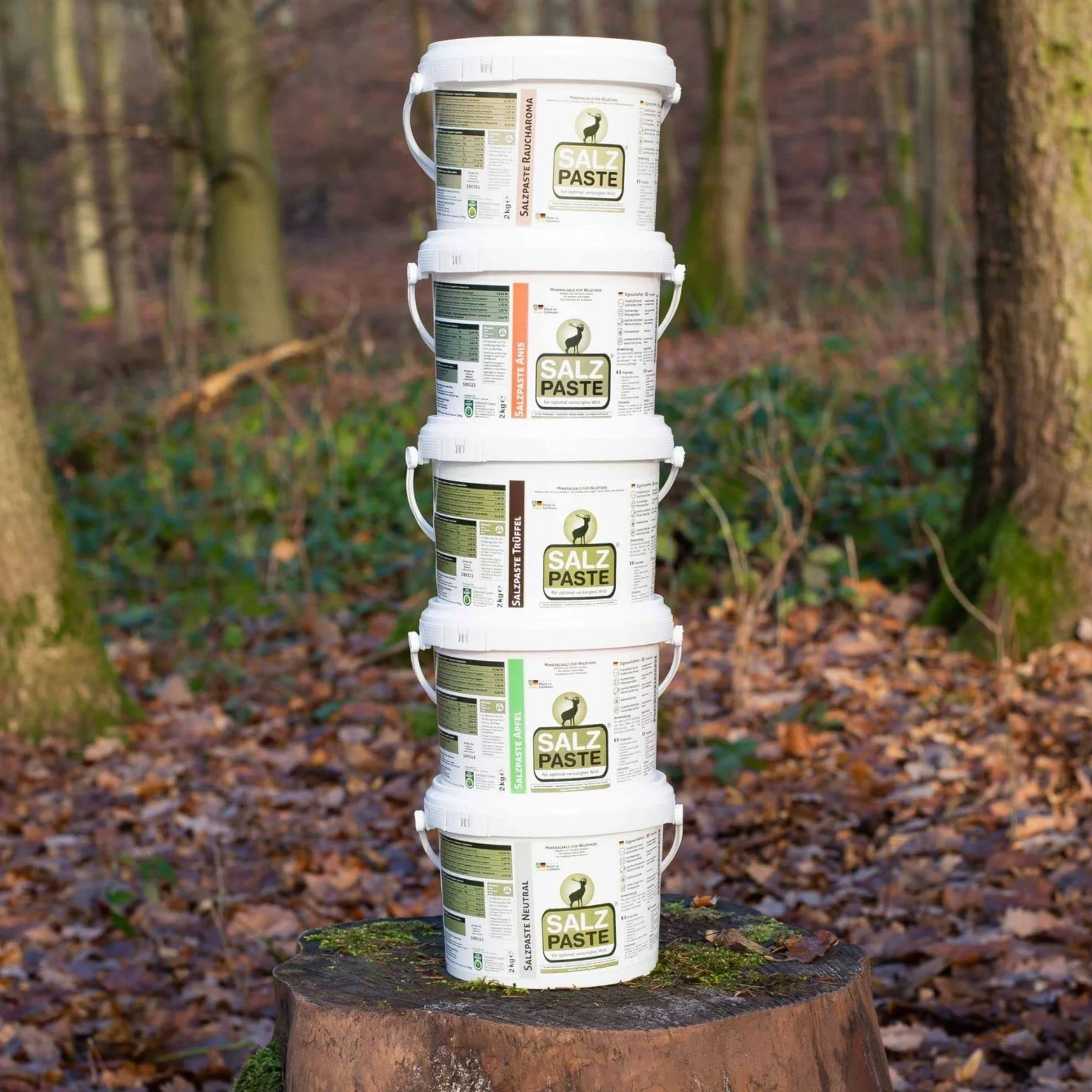 Eurohunt Deusa - Pasta de sal (diferentes variedades, salvaje y salvaje de ciervo, cubo de 2 kg, sal, sal, sal, sal, sal, sal, sal, sal, etc.)