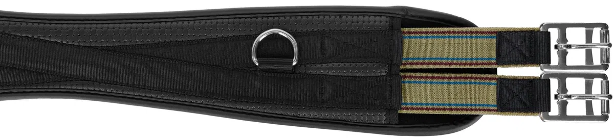 Kerbl 321058 Curved Saddlegirth - Black, 140 cm