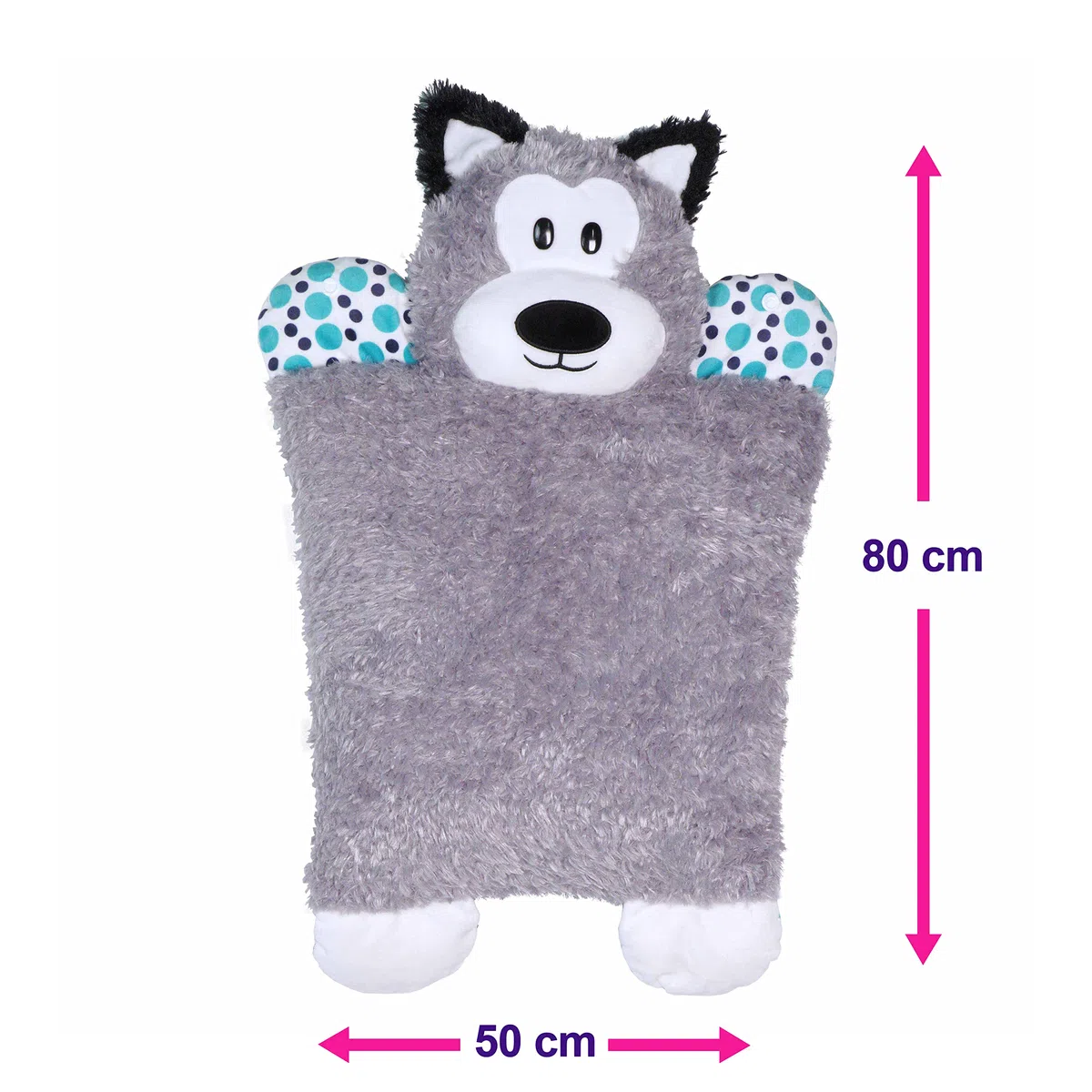 Dormi Locos - Almohada Grande - Husky