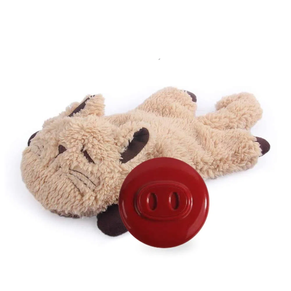 ALL FOR PAWS Juguete de peluche calmante para gatos con ronquido, juguete de ayuda conductual para mascotas, alivio de la ansiedad, juguete de entrenamiento conductual para gatos y cachorros