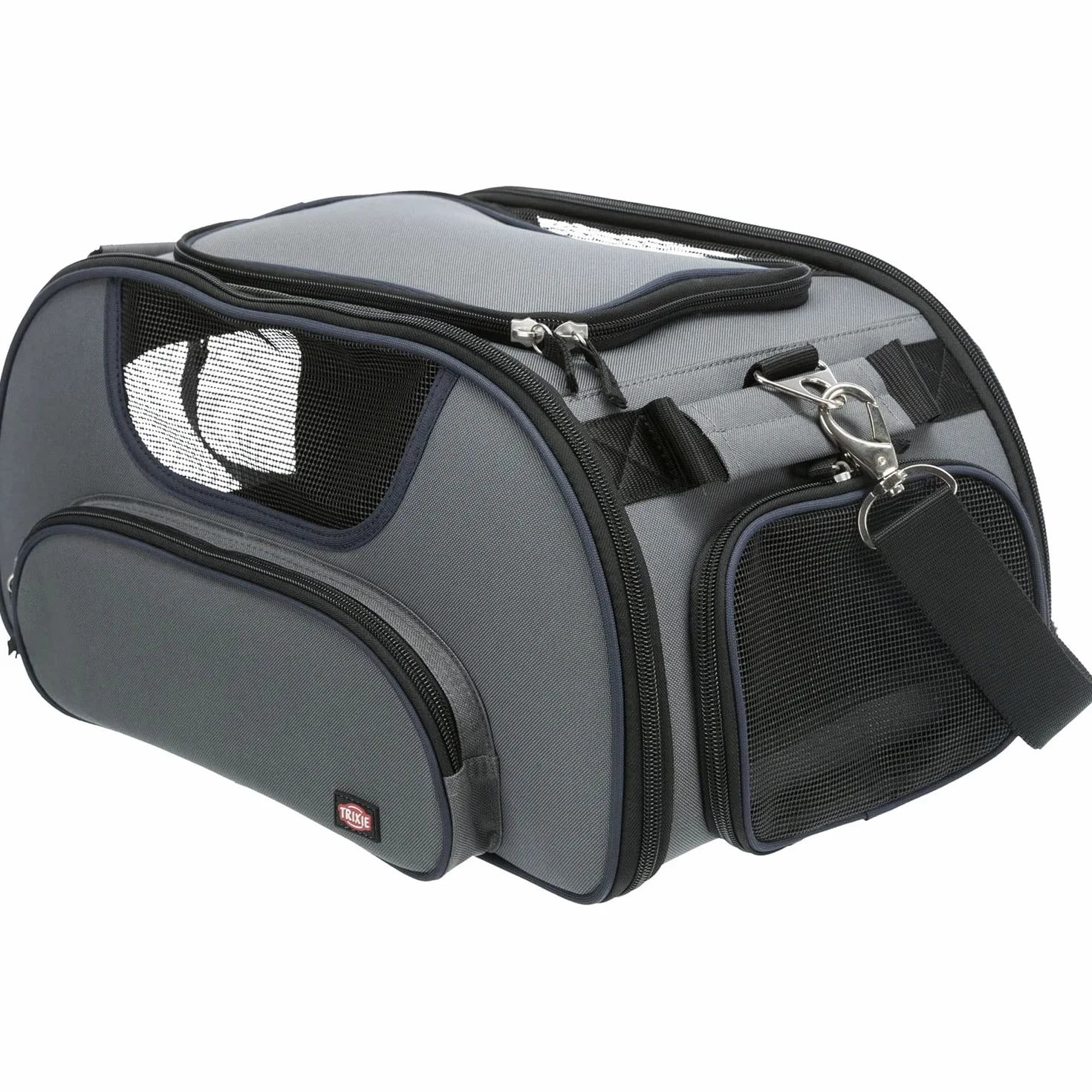Bolso para Vuelo Wings, 28 × 23 × 46 cm, Gris Azul