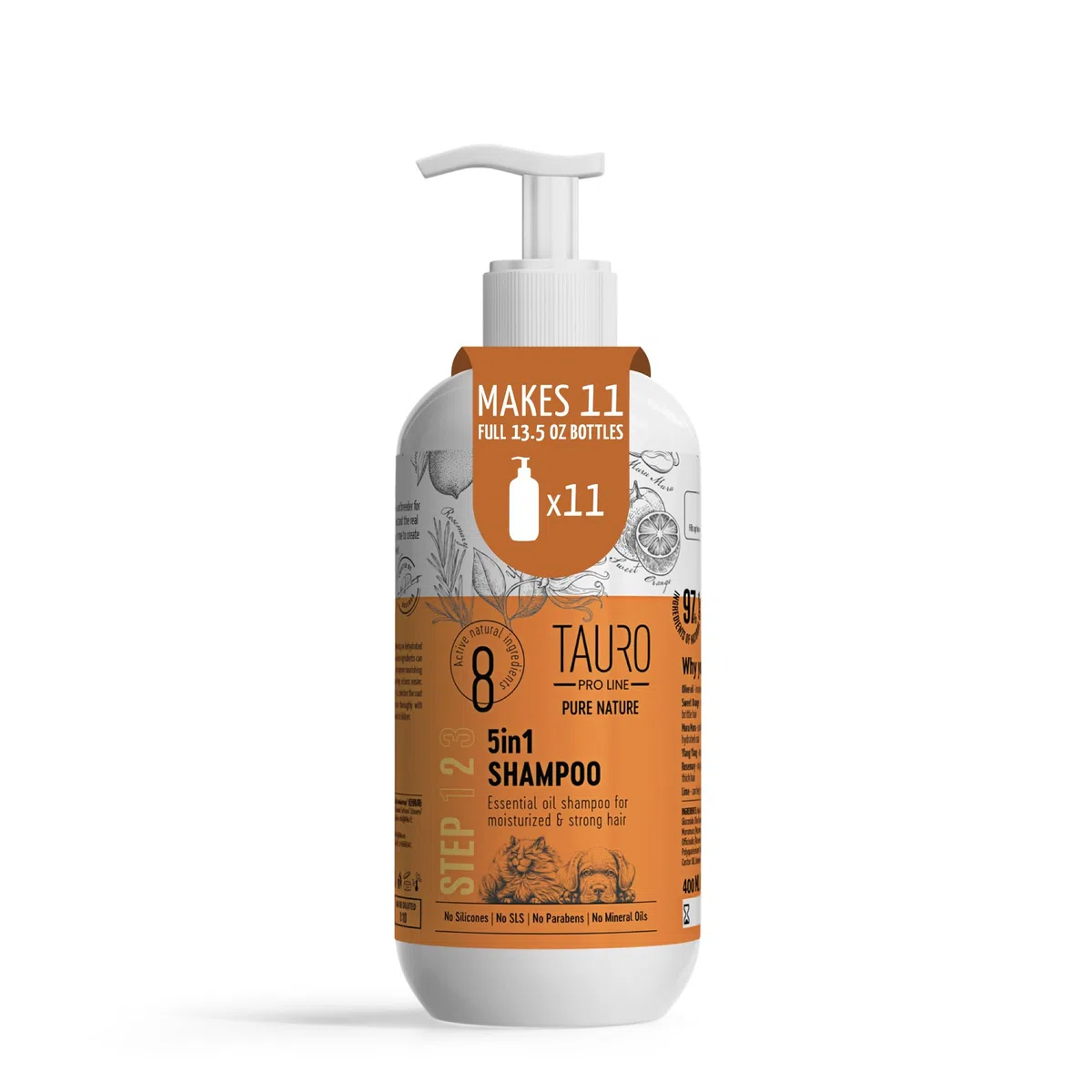 Tauro CHAMPU 5EN1 HIDRATANTE 400ML