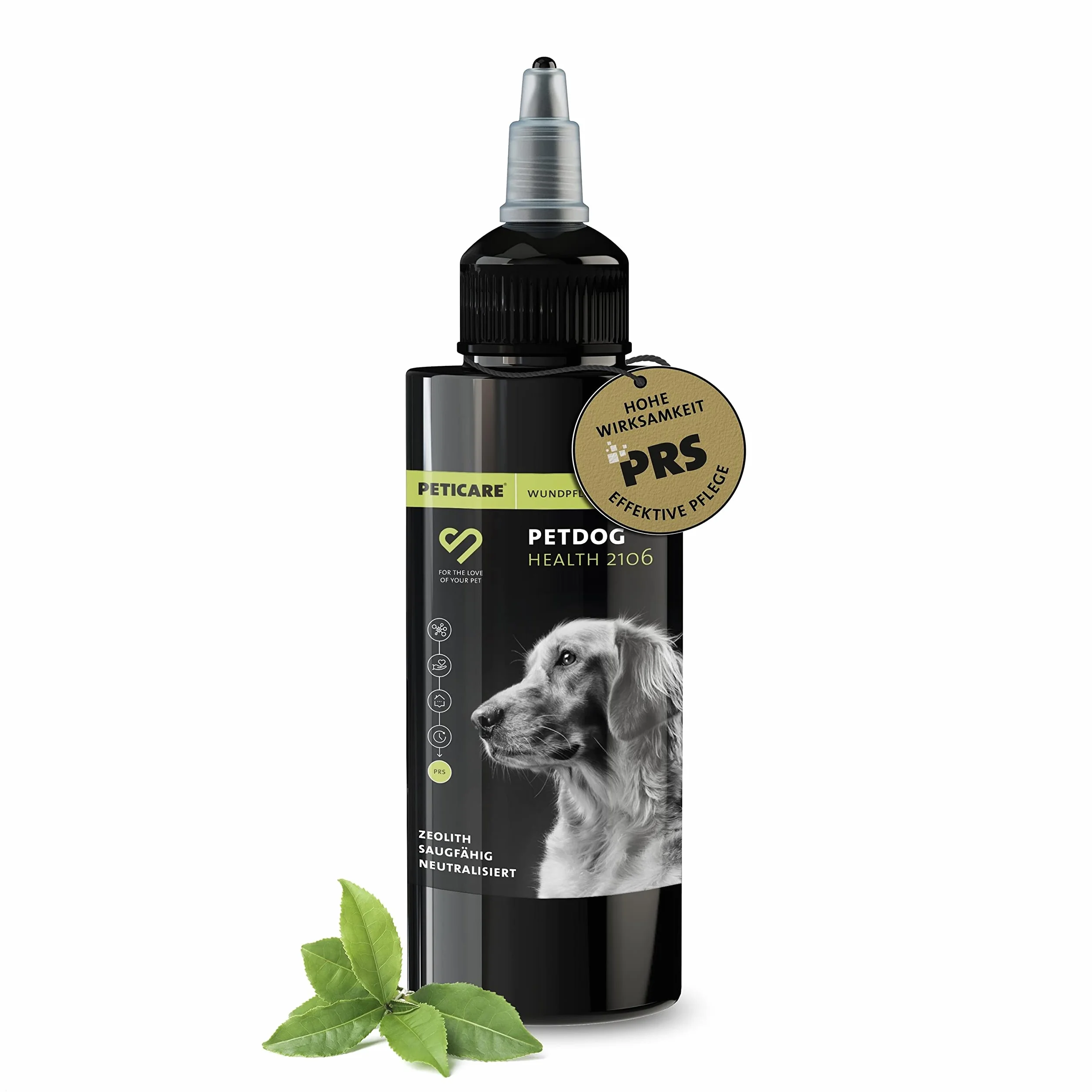 Peticare Polvo para Cuidado de Heridas en Caballos, Perros, Gatos - Detiene Picor de Piel, Promueve Curación, Tratamiento contra Mordedura, Zeolita, Ingredientes eficaces - petAnimal Health 2106