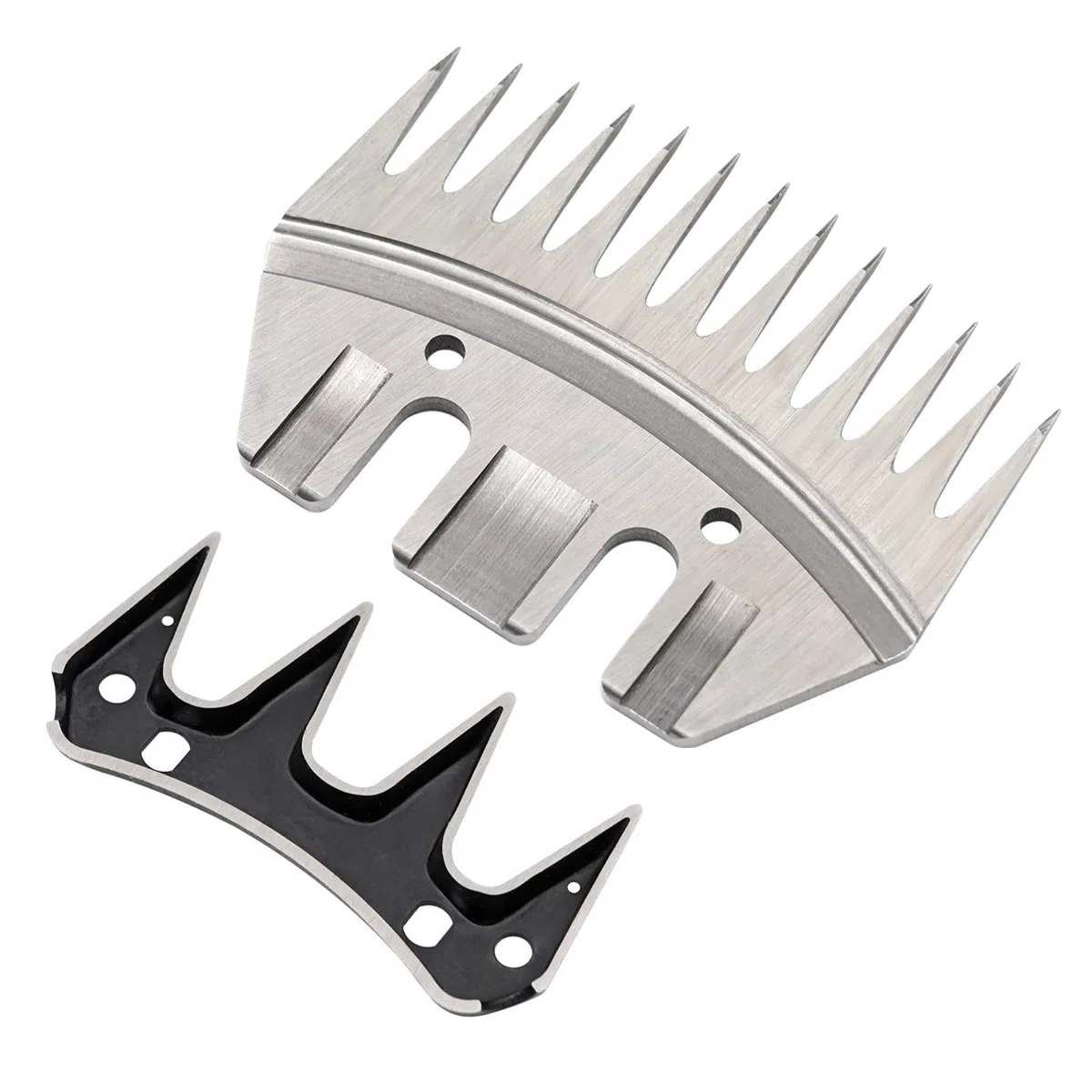 YANHAO Tijeras Ovejas Tijeras Dientes Cortador Peine Convexo para Tijeras Podar Ovejas Tijeras Hoja Podadora Esquila Ovejas 9/13 Paranormal (Size : 4 T Blade)
