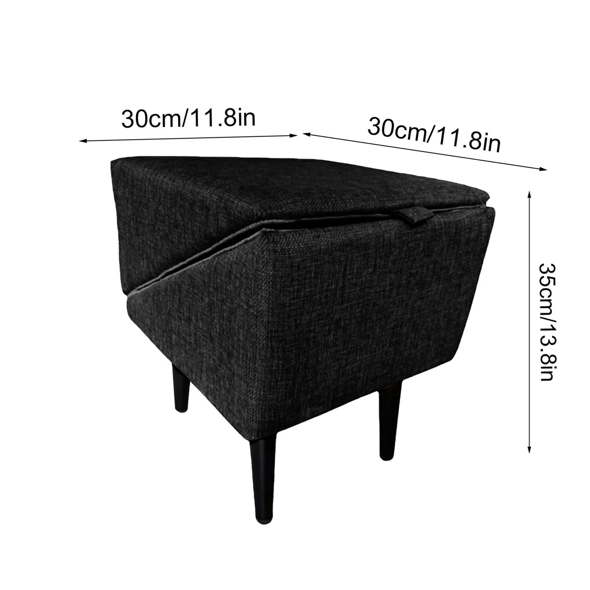 Rampa Otomana Dividida para Perros, Escalones para Sofá Cama, Escalera Plegable para Gatos, Sofás y Sillas para Perros, Diseño Antideslizante, Escalera Portátil para Mascotas Puf con Asiento Acolchado