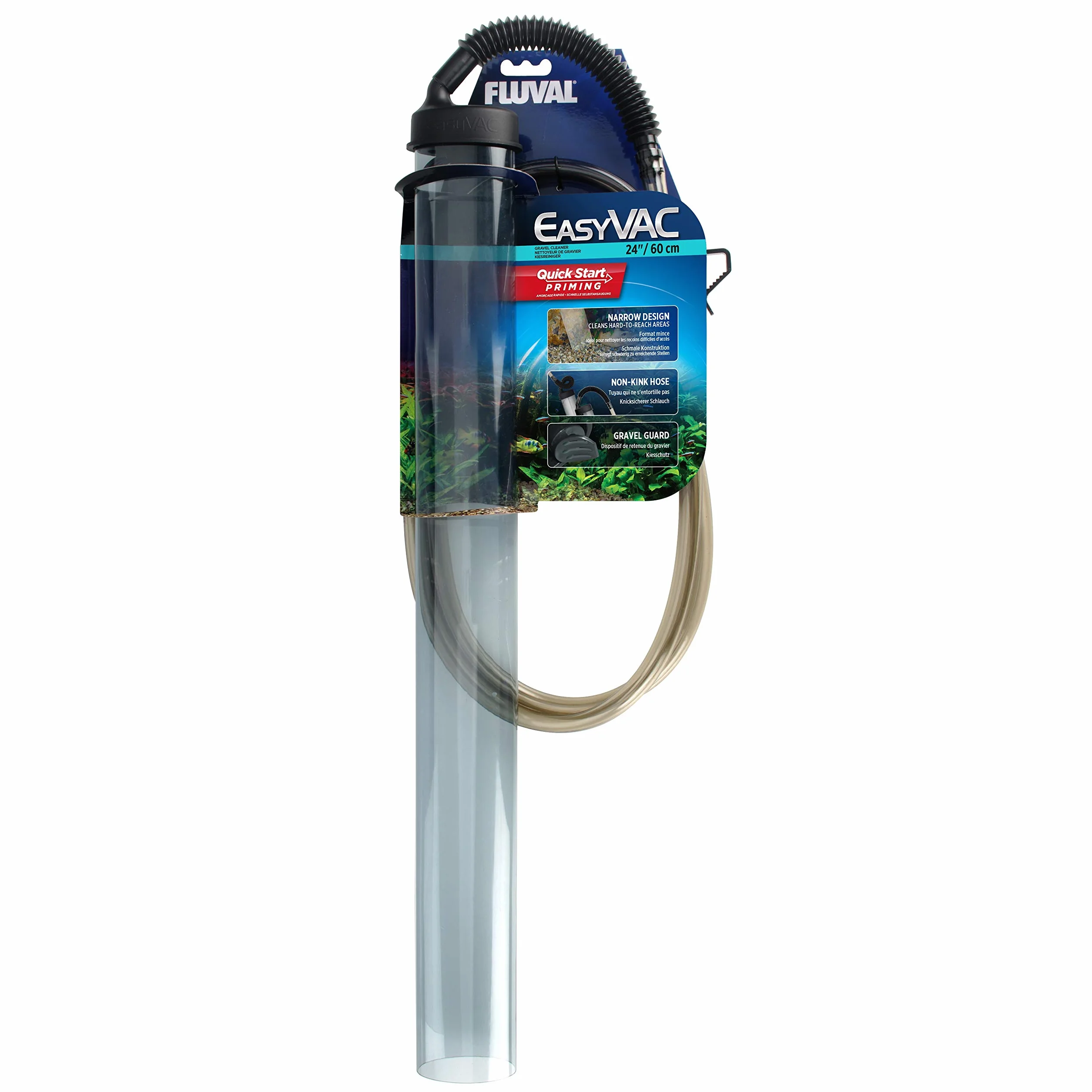 Fluval Marina 11063 Limpiador de Grava Easy Clean, Grande