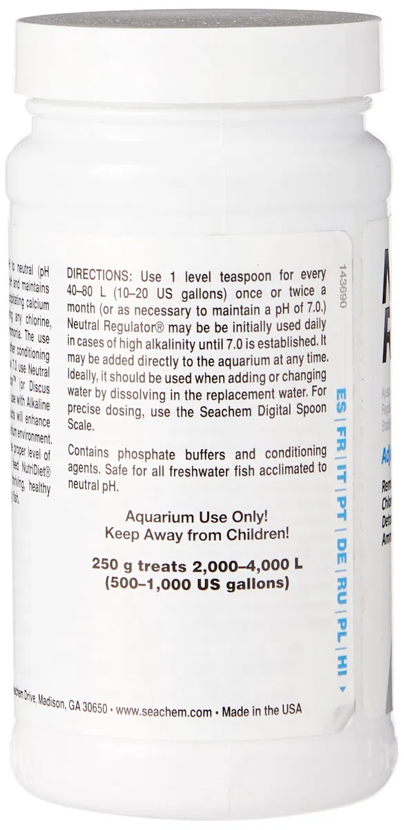 Seachem Regulador Neutro, 250 g