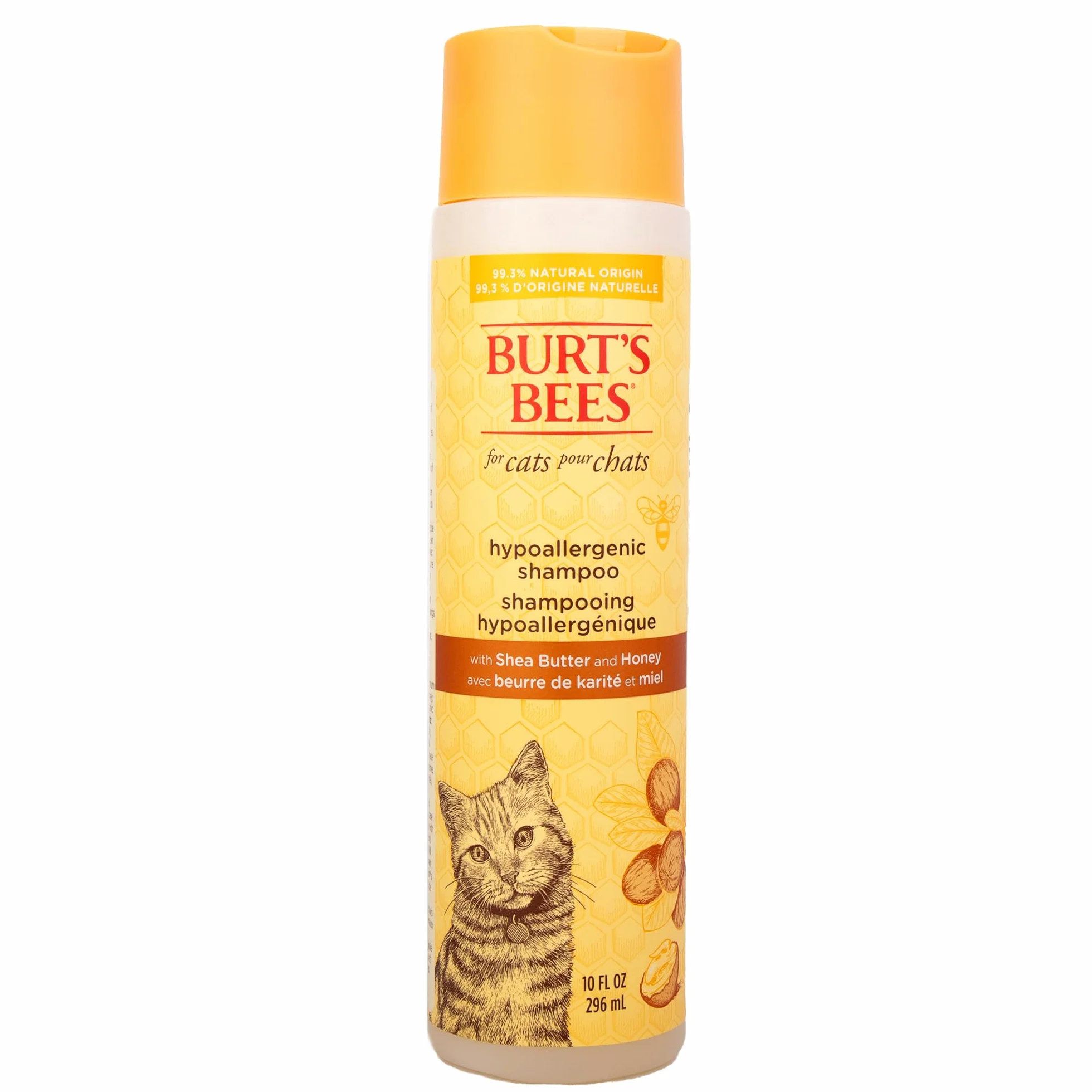 Burt 's Bees - Champú para gato, natural, hipoalergénico
