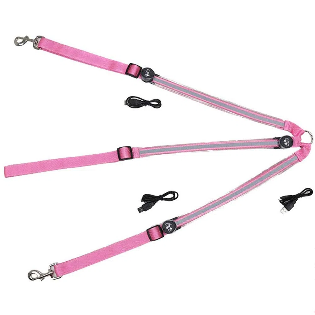 Gmuret Arnés para Caballo con Correa para el Pecho con LED, Accesorio de Collar con luz de Caballo Recargable por USB Ajustable para entornos Oscuros, Deportes al Aire Libre y ecuestres