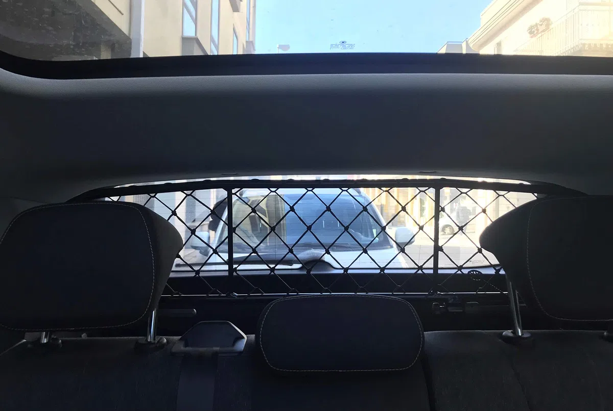 ERGOTECH Rejilla Separador protección para Skoda Kamiq, RDA65-XXS8, para Perros y Maletas