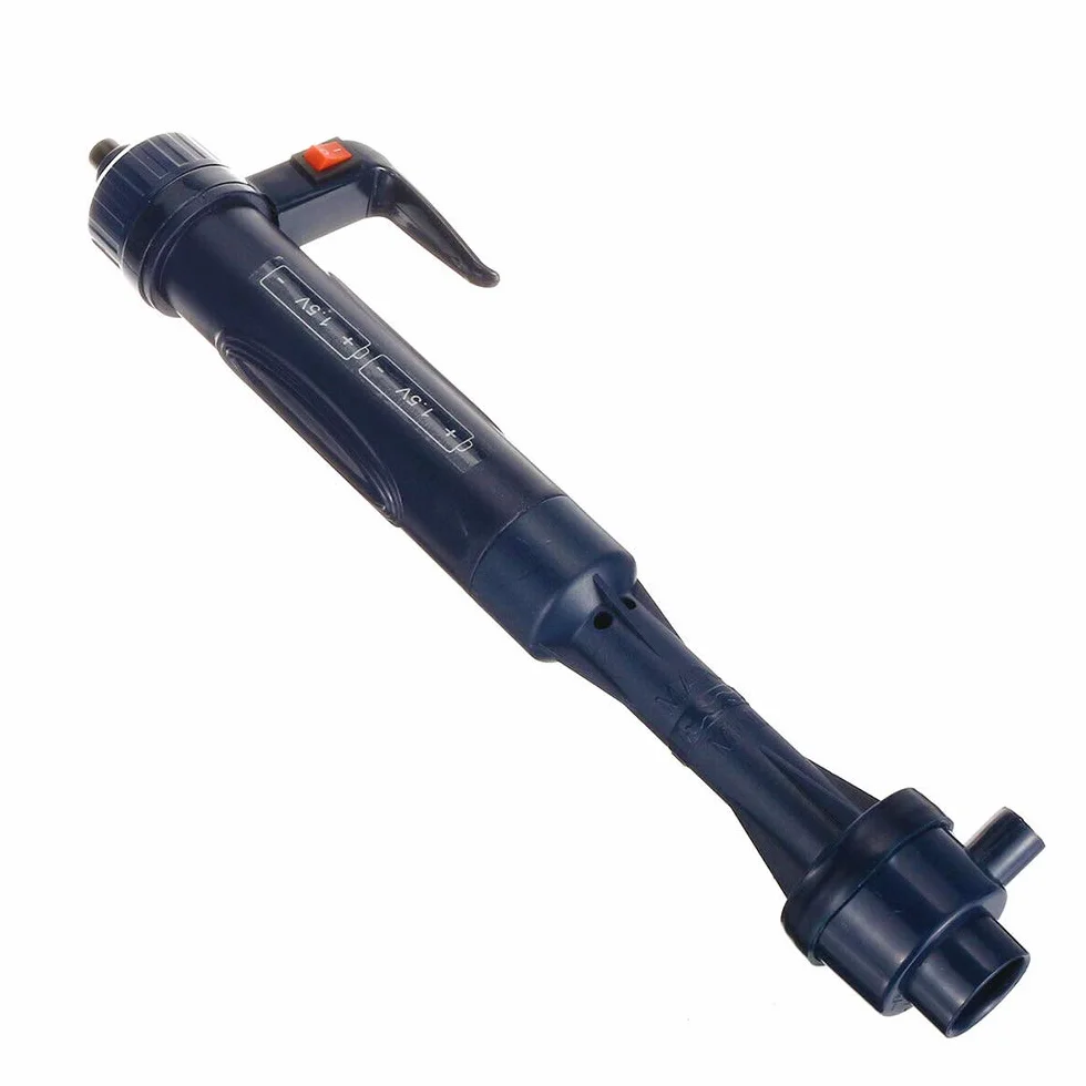 Alnicov Limpiador eléctrico de arena y grava para acuarios, cambiador de agua automático, tubo extensible, filtro de sifón y bomba de succión.