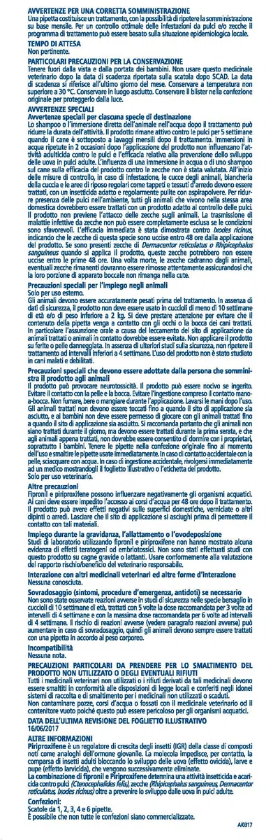 Formevet fipralone Duo Antiparasitario perro gigante de 40 kg a 60 kg, antiparasitario para pulgas, Garrapatas y huevos