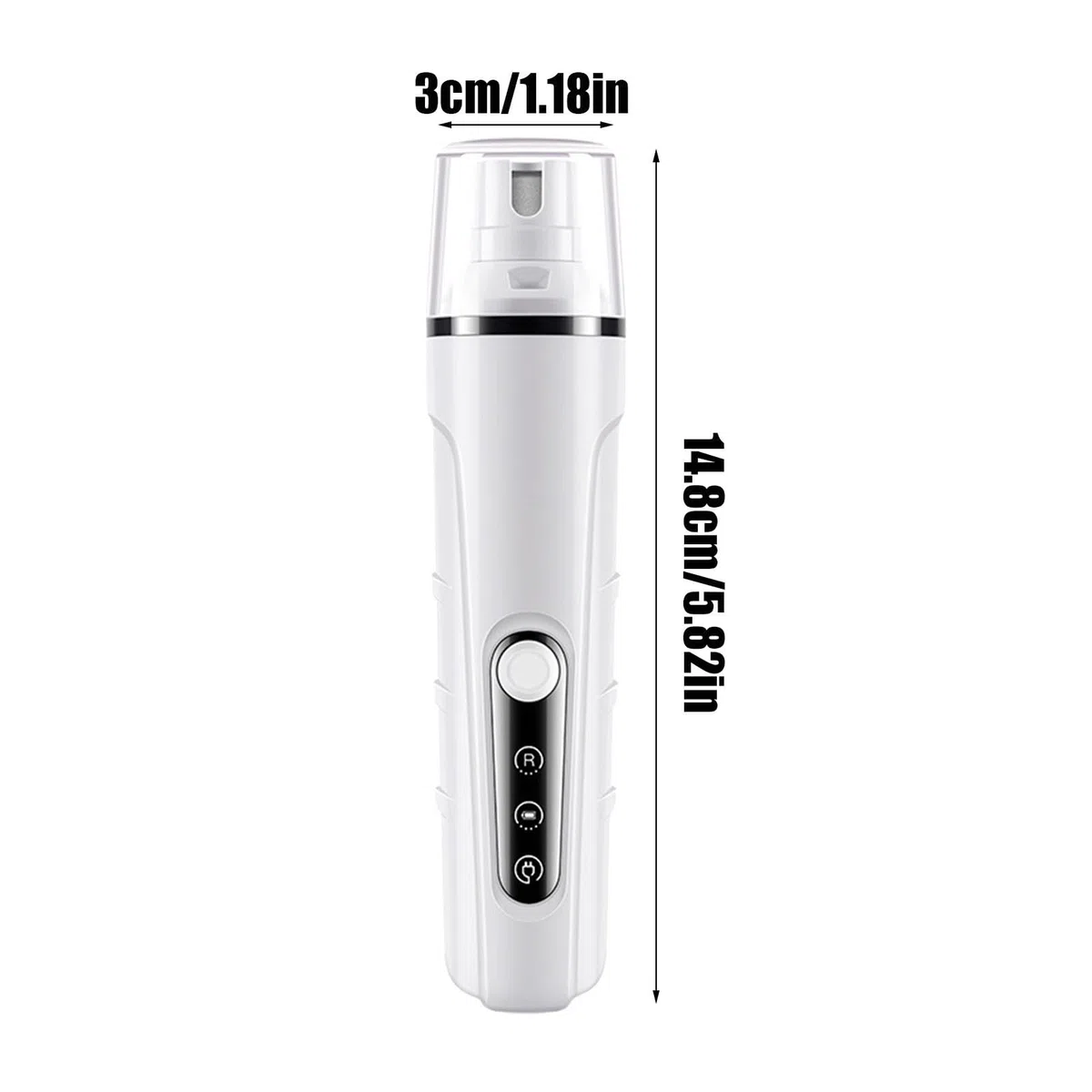 Molinillo de uñas para perros grandes, Quiet Pet Nail Grinder, LED Light Nail Grinder, Easy-To-Use Dog Nail Grinder, Pet Grooming Tool, Pet Nail Grinding Machine, Electric Nail File For Pets