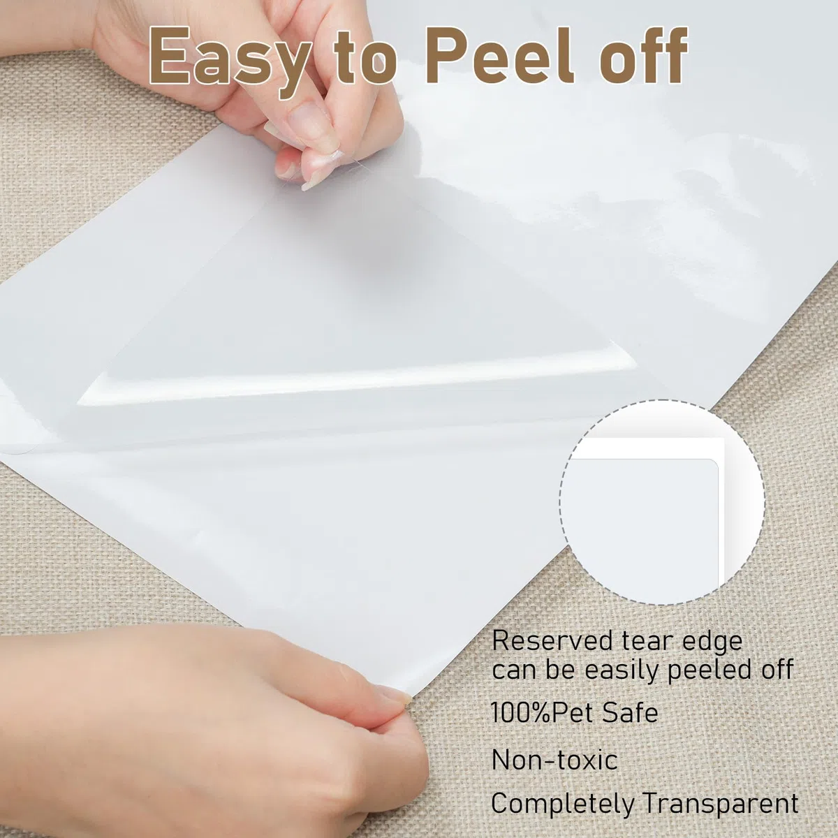 Protector para Gatos, 6PCS 20 * 45CM Protector Gatos Sofa, Transparente Antiarañazos Protectores de Sofa para Gatos con 10 Tornillos para Proteger Puerta Mesa Armario Alfombras, Sofás
