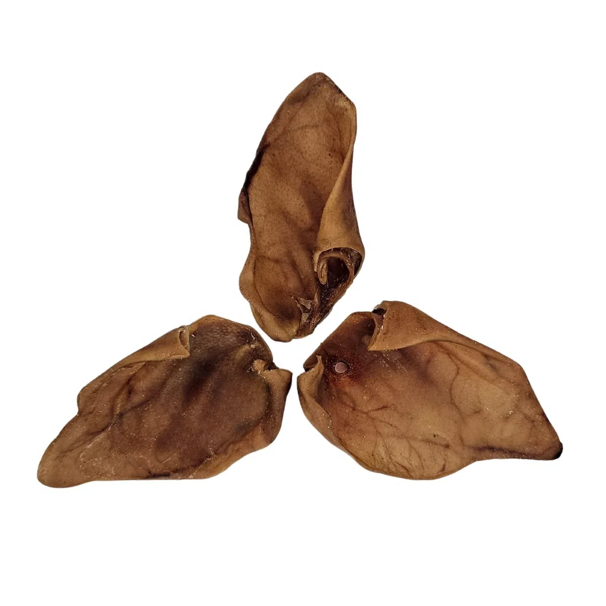 Snacks Naturales Deshidratados para Perros, 20 unds. (Orejas de Cerdo) | Chuches Deshidratadas de Carne Seca