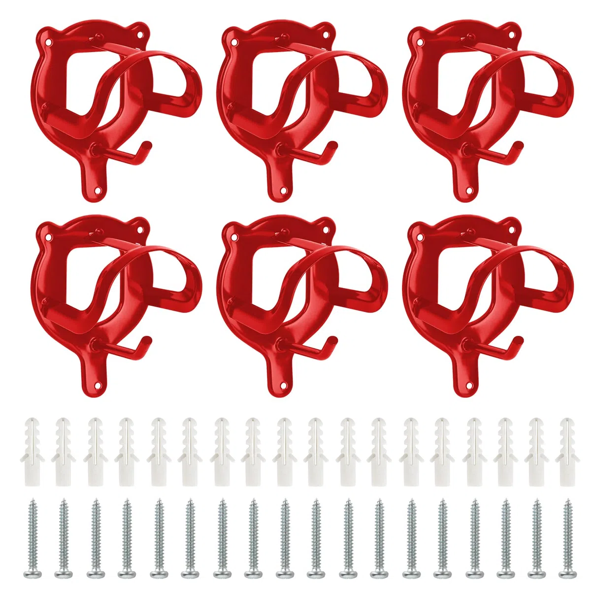 Buumin 6 soportes para bridas de caballos