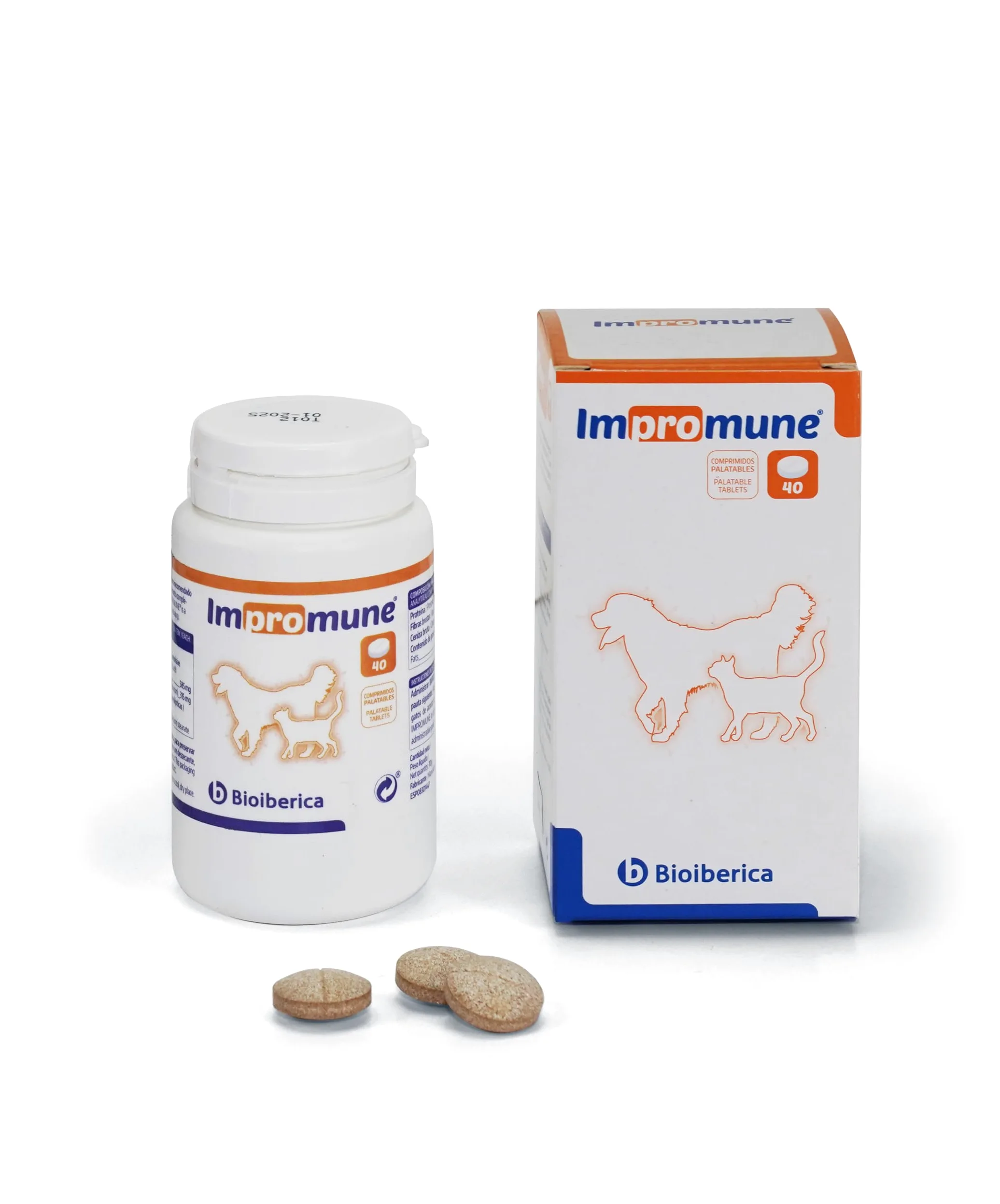 Bioiberica Envase con 40 Comprimidos de Impromune