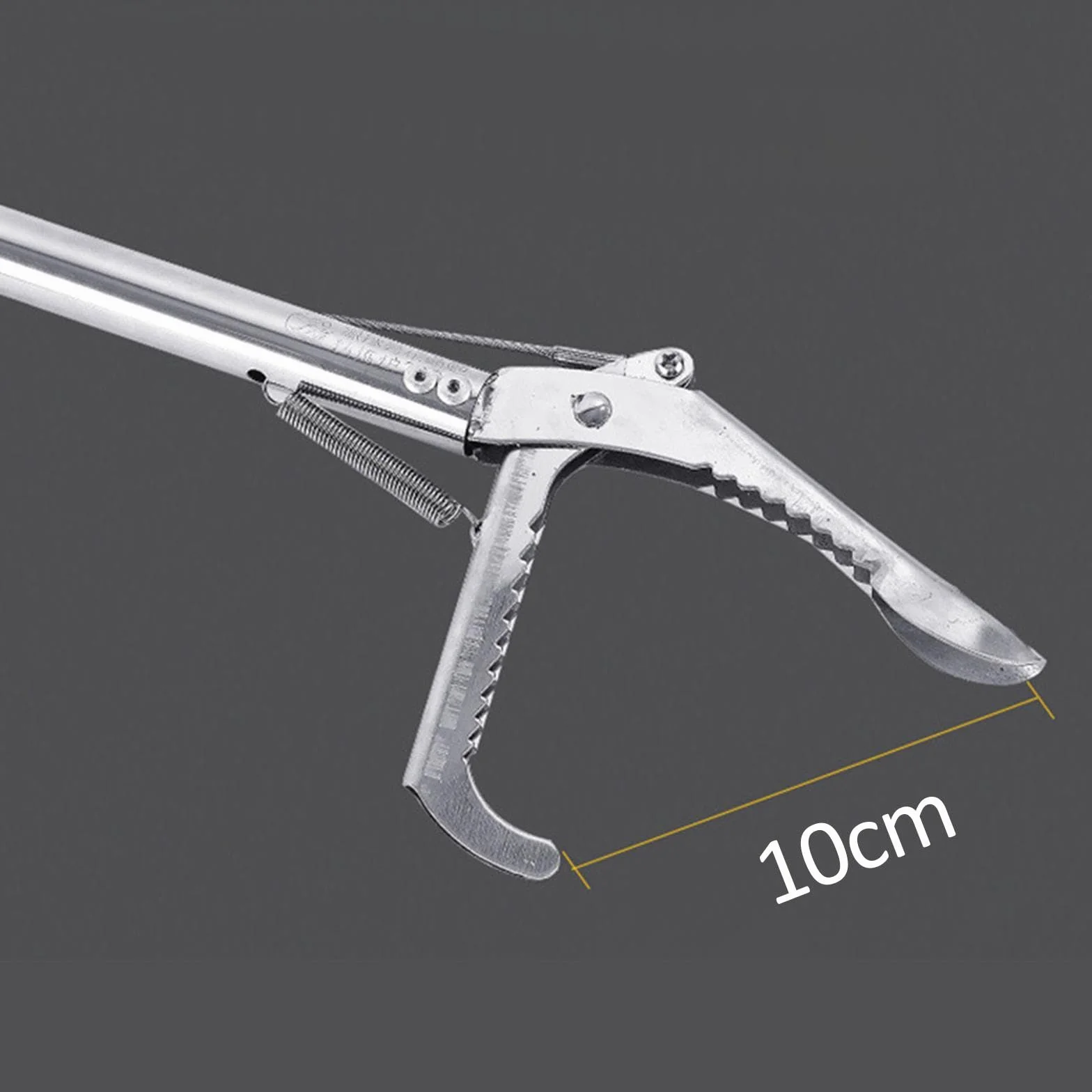 Pinza para Serpientes, Pinza para Cangrejo, Pinza para Reptiles, Herramienta Manipuladora con Autobloqueo, 75CM