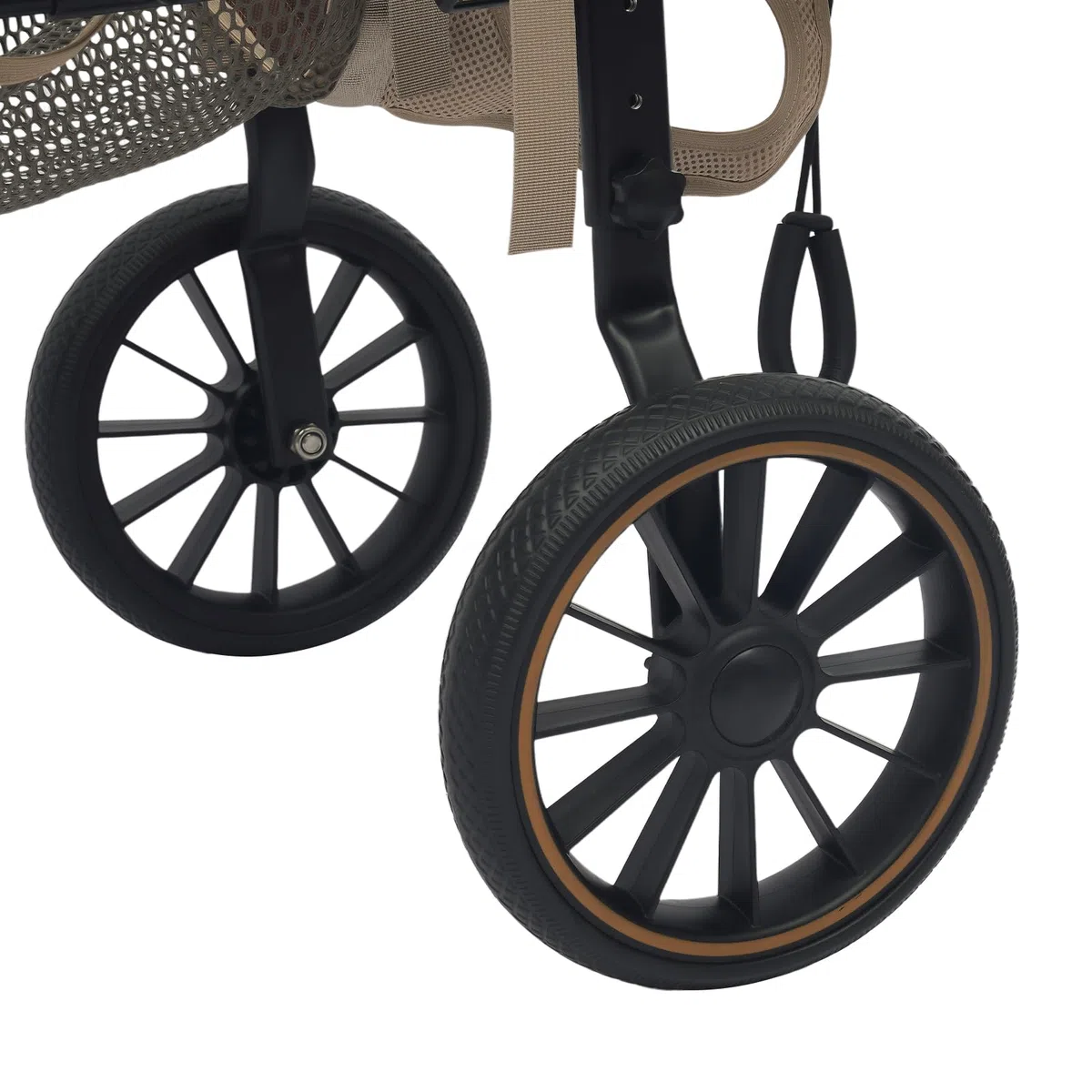 Silla de ruedas para perros XL, silla de ruedas de aluminio para perros grandes, silla de ruedas de perro ajustable, patas traseras, ruedas de goma antivibración, tejido de malla