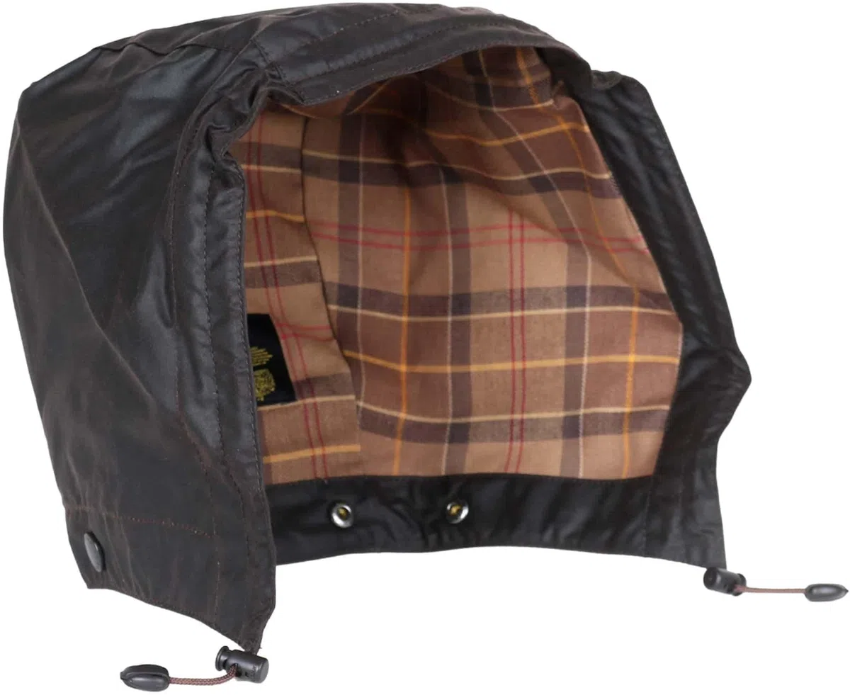 Barbour Wax Cotton Hood Rustic