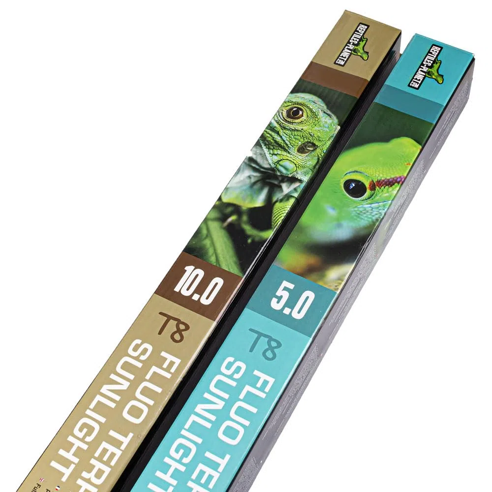 Reptiles-Planet Tubo Fluorescente de Luz Solar T8 5.0 Terra, 30W, 90cm Longitud