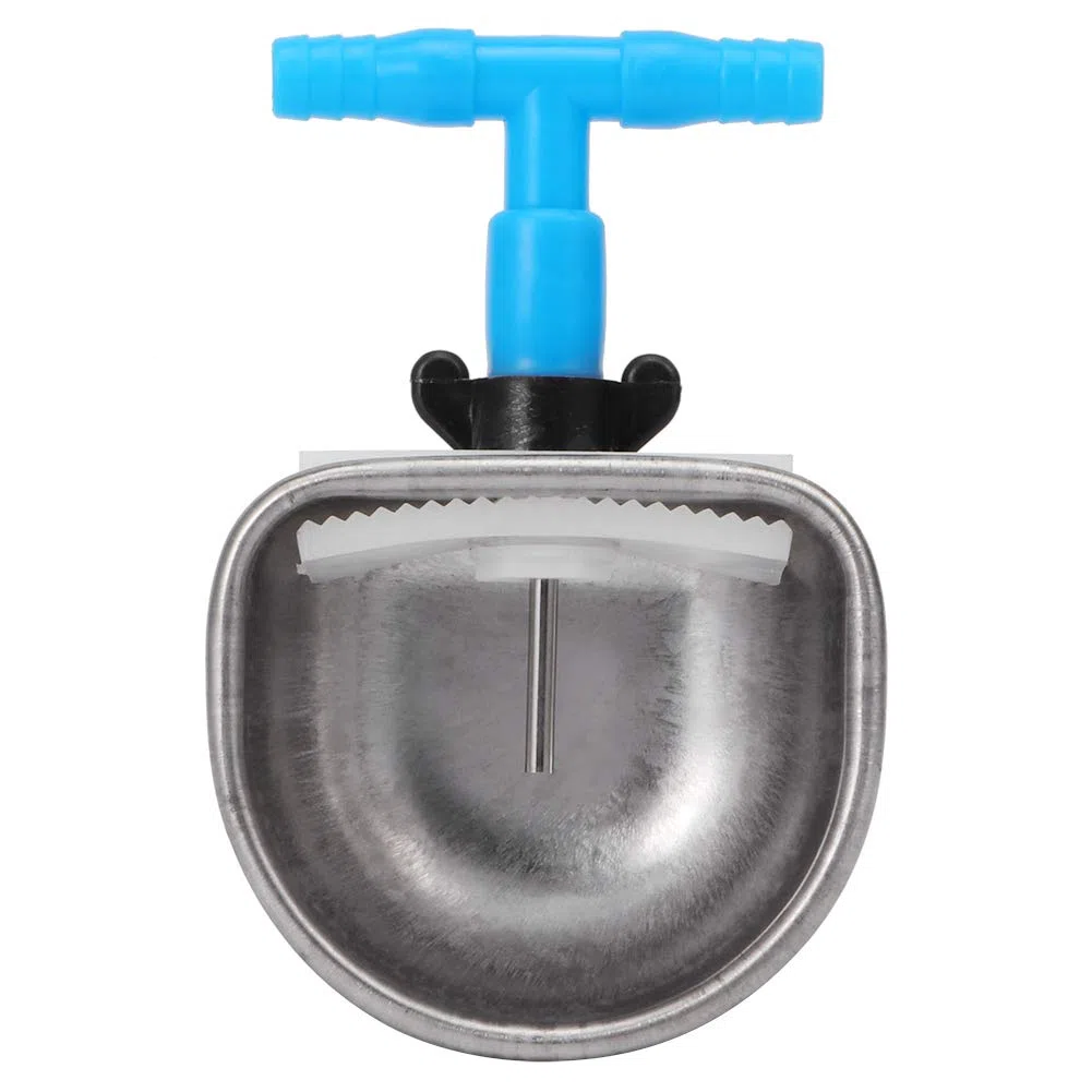 Dispensador de Agua de Conejo, 5 Piezas, de Acero Inoxidable, de Conejo, Accesorios automáticos, tazón para Beber, Accesorio de Granja (Small Bowl)