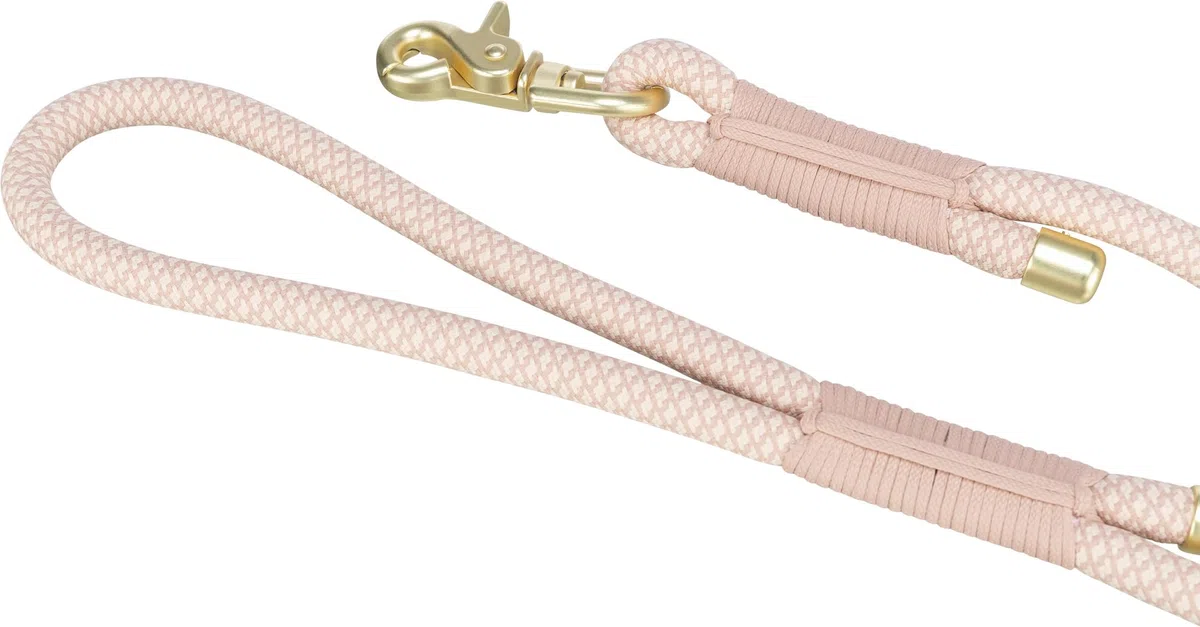 TRIXIE Soft Rope Correa, M-L 1, 00 m, ø 10 mm Rosa, RClaro