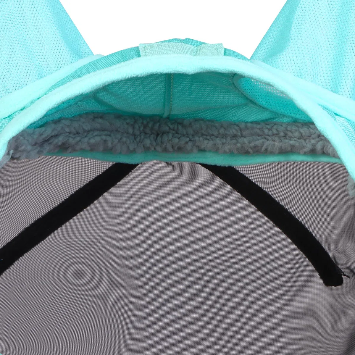 Harrison Howard CareMaster Pro Luminous Máscara de Mosca de Caballo Estándar con Orejas Protección UV para Caballo-Menta de Verano (L)