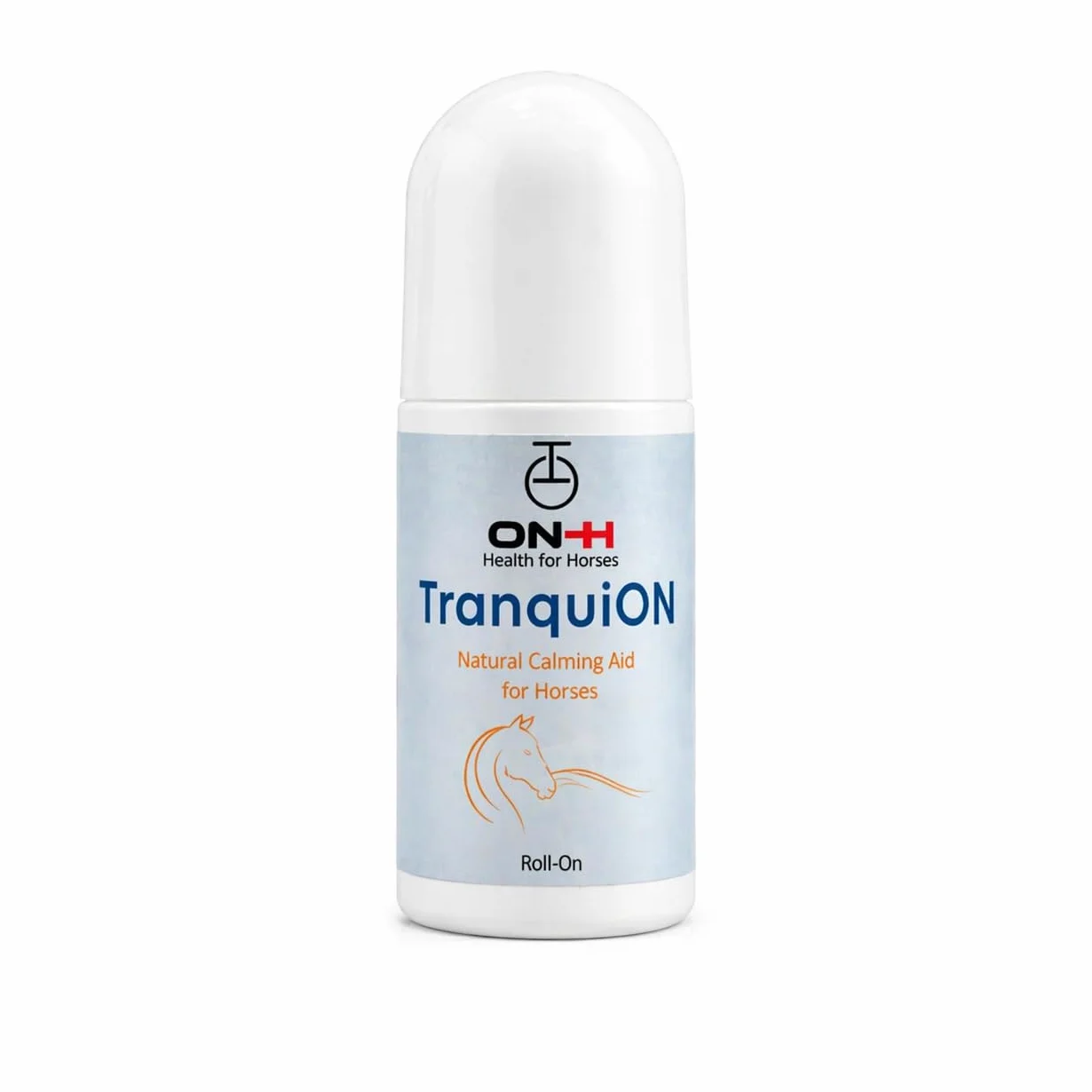 ON-H TranquiON Roll-On para Caballos | Gel Calmante Natural | Aplicación Localizada con Roll-On | Ideal antes de Transporte, Competición y Entrenamiento | Calmante sin Sedación | Uso Diario