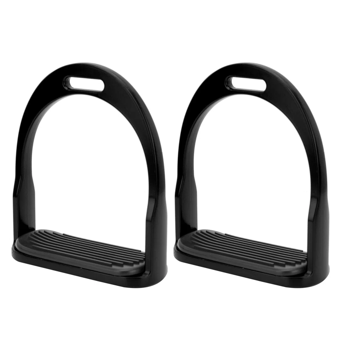 Estribos de equitación de Seguridad Anchos de fundición a presión de Aluminio de Primera Calidad para niños, estribos Resistentes y duraderos, diseño de Ranura Antideslizante con