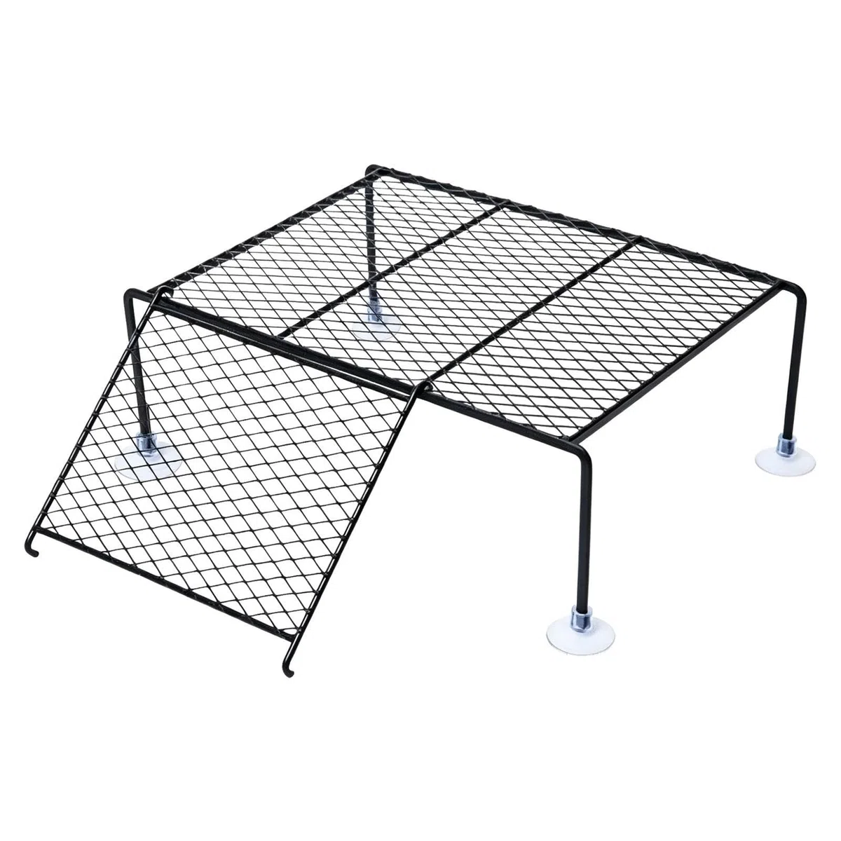 Plataforma De Descanso Para Tortugas Terrestres Y Acuáticas, Base Flotante Con Rampa De Escalada, Soporte Antideslizante Resistente, Terrario Acuario Reptiles Tortugas De Agua Y Terrestres Hogar Masco