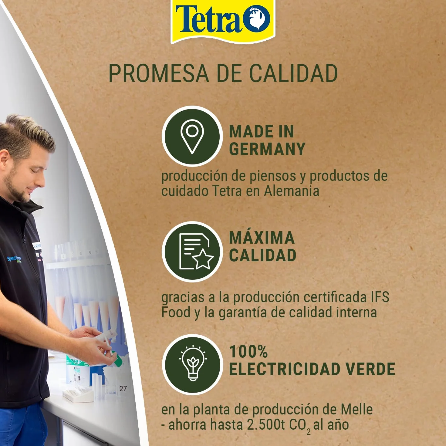 Tetra Pond Goldfish, Alimento para carpines dorados y peces de agua fría, mezcla 3en1 con escamas, sticks y gammarus, bolsa de 4 L