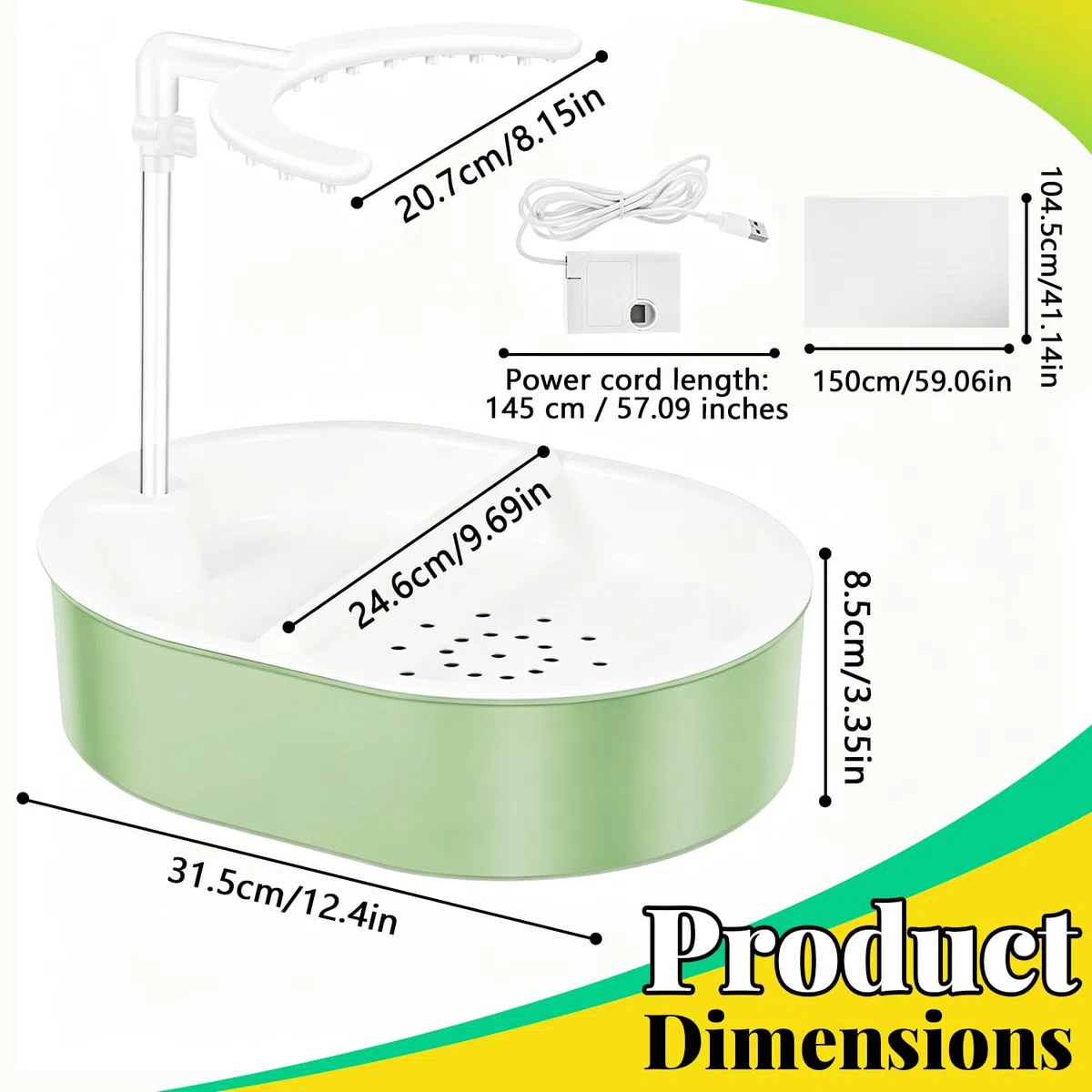Baño Automático para Pájaros, Ducha para pájaros, Bañera de Ducha para Pájaros, Ducha automática para jaula, Baño para Jaula con Múltiples Salidas, para inseparables, periquitos, pájaros domésticos