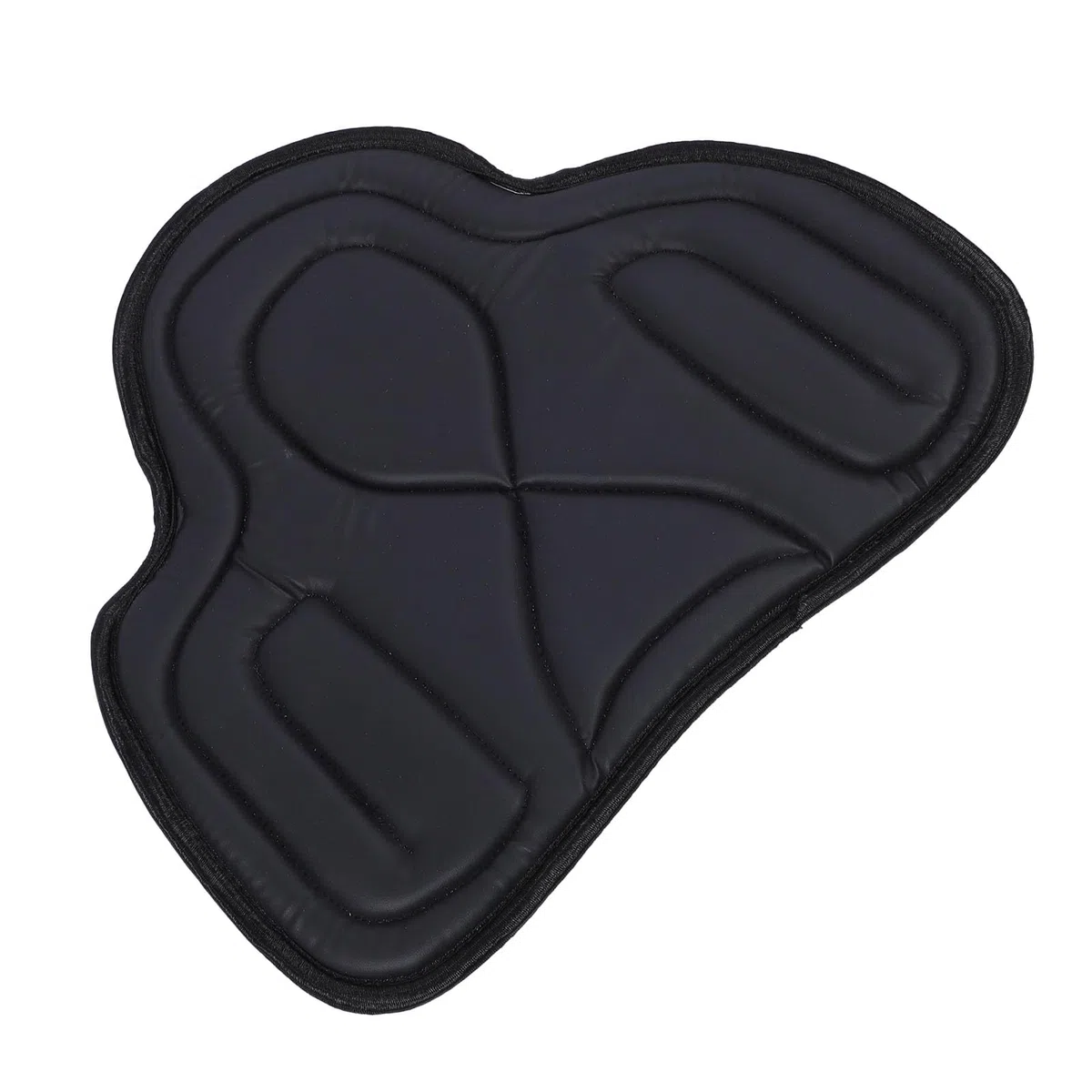 Bnineteenteam Pad, Almohadilla de Montura Occidental, Almohadilla de Equitación Ecuestre, de Silla de Montar Premium PU, un Diseño Espesado de Amortiguación Transpirable para una Comodidad Mejorada
