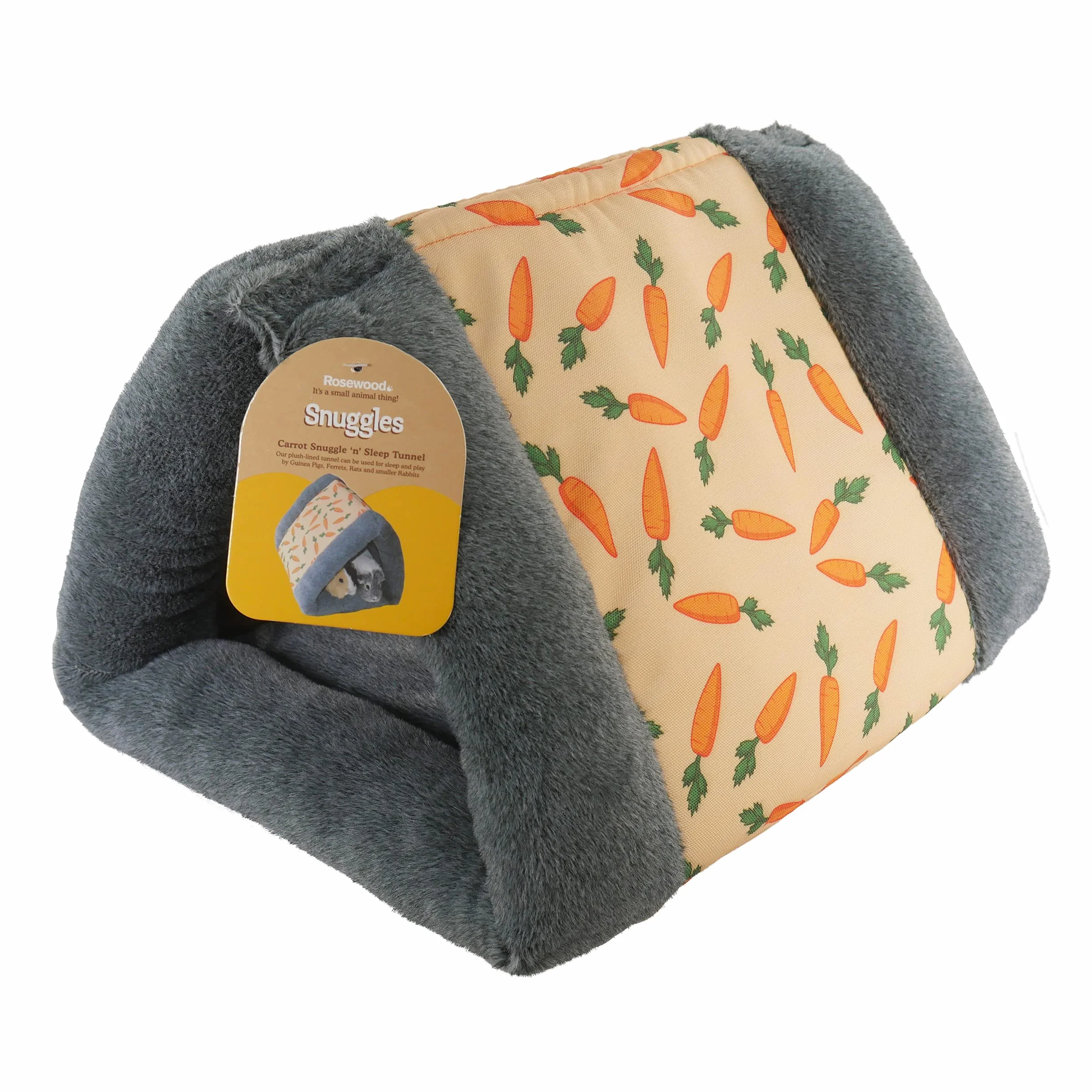 Rosewood Túnel de Zanahoria Snuggle 'n' Sleep para Animales pequeños