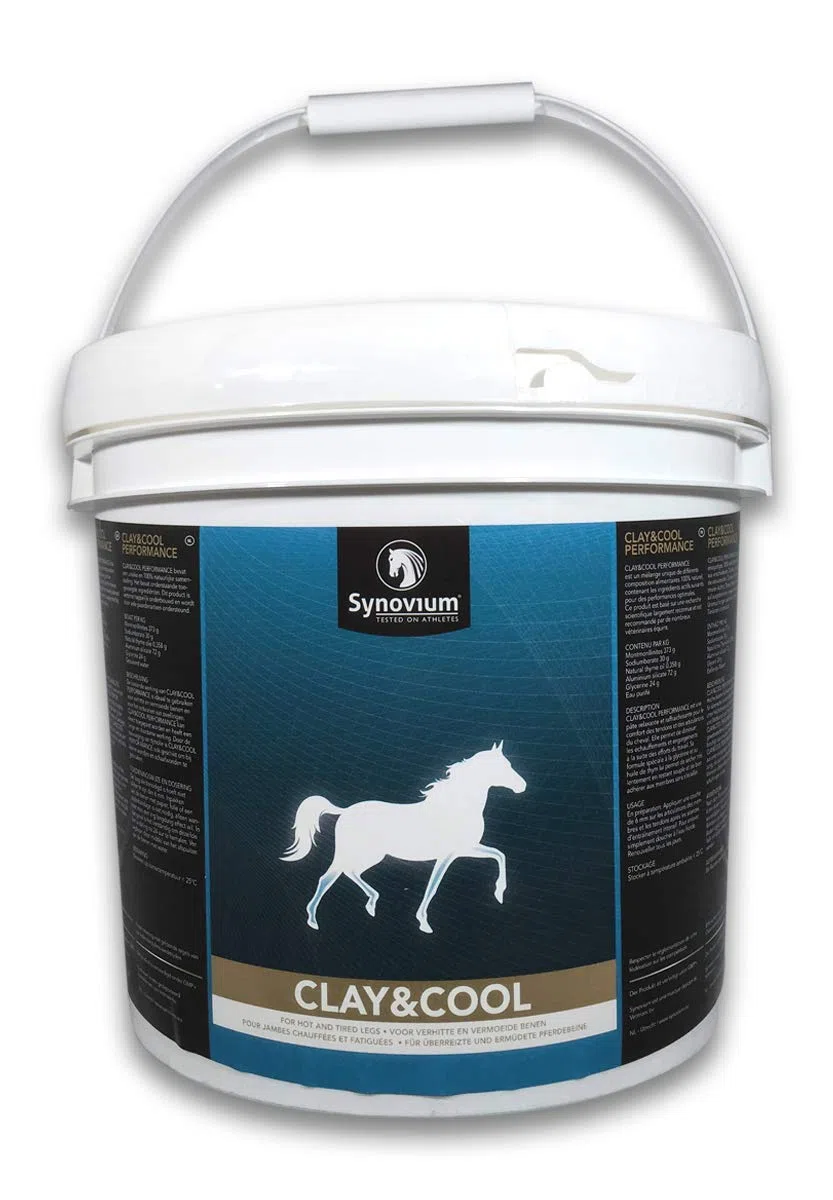 Clay & Cool/Arcilla y Fresco - 5 kg - Mantiene Las piernas secas Durante Mucho Tiempo. Es imprescindible para Unas piernas sanas en el Futuro.