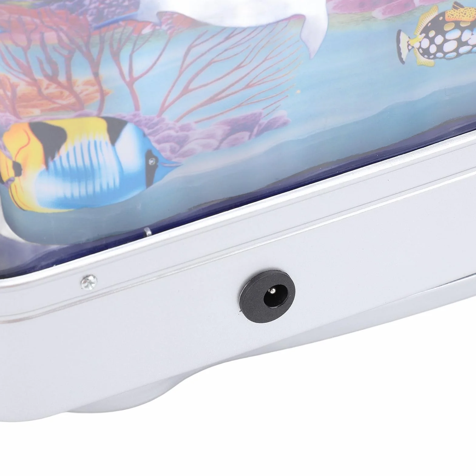 Mini Pecera Falsa de Simulación, Enchufe USB 5V en una Lámpara Decorativa Falsa de Acuario con Pescado en Movimiento para Niños bebé