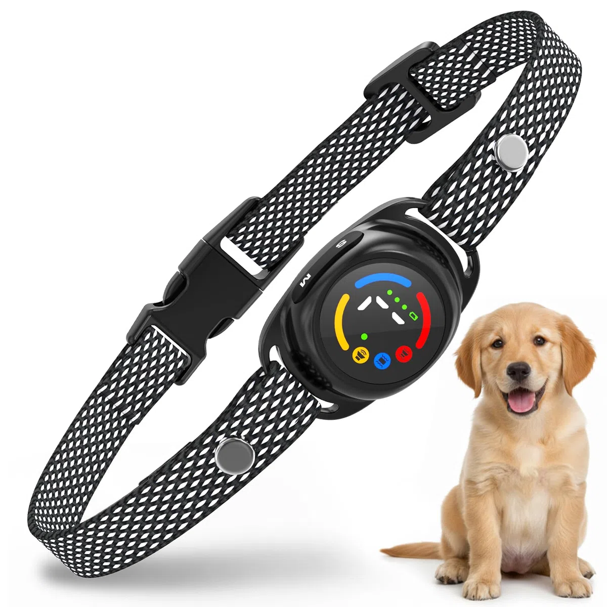 Collar Antiladridos Perros Collar Adiestramiento, Collar Adiestramiento Perros Pequeños, 7 Niveles de Intensidad Ajustables, Impermeable IP67, para Perros pequeños