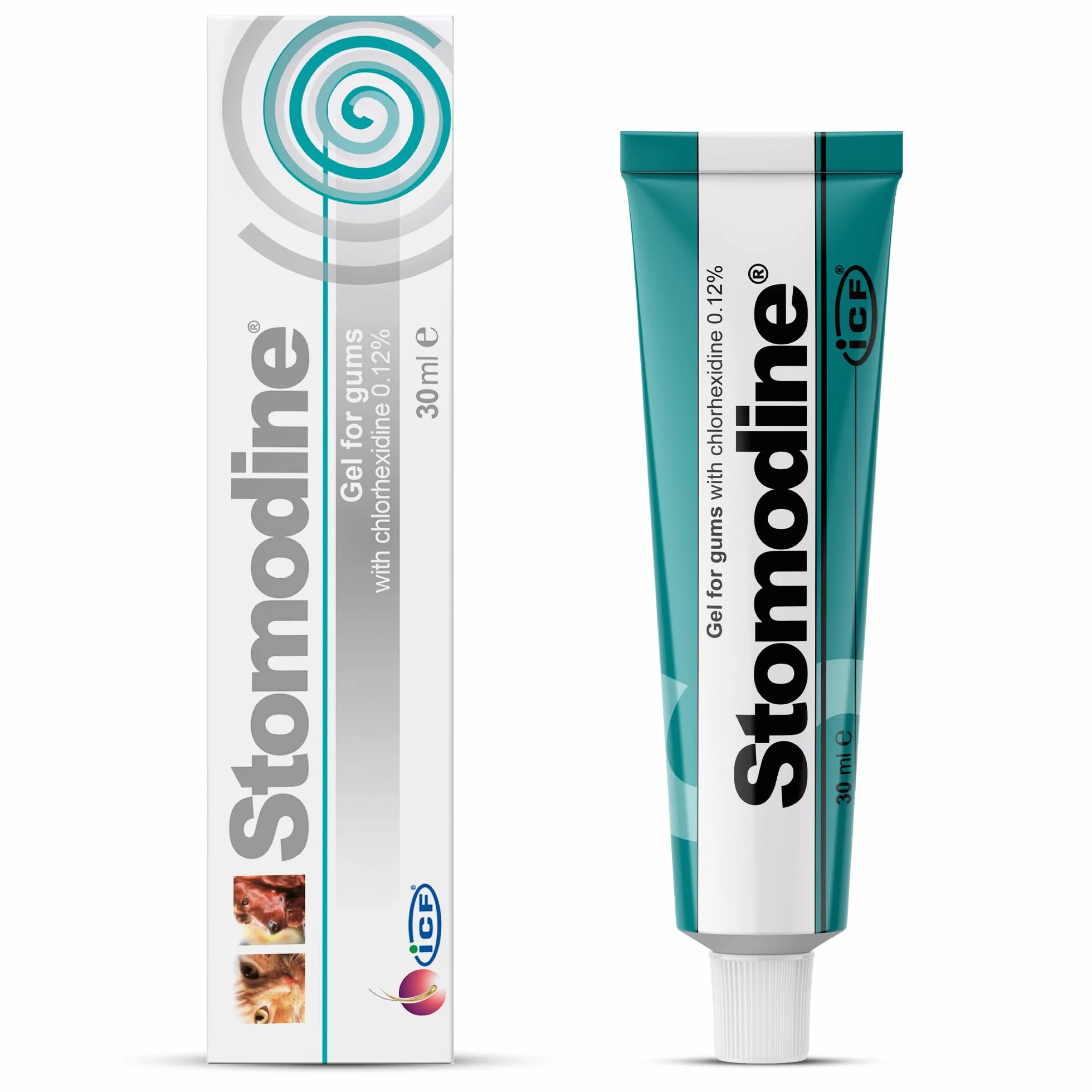 Fatro Stomodine Pasta Dental Antisarro para Perros y Gatos - 30 gr